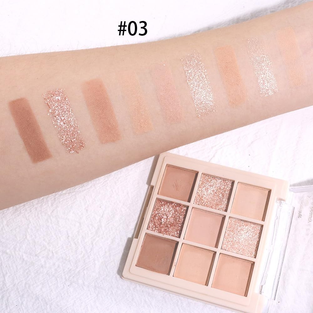 Highly Pigmented Eyeshadow Palette – Blendable Colors for All Occasions