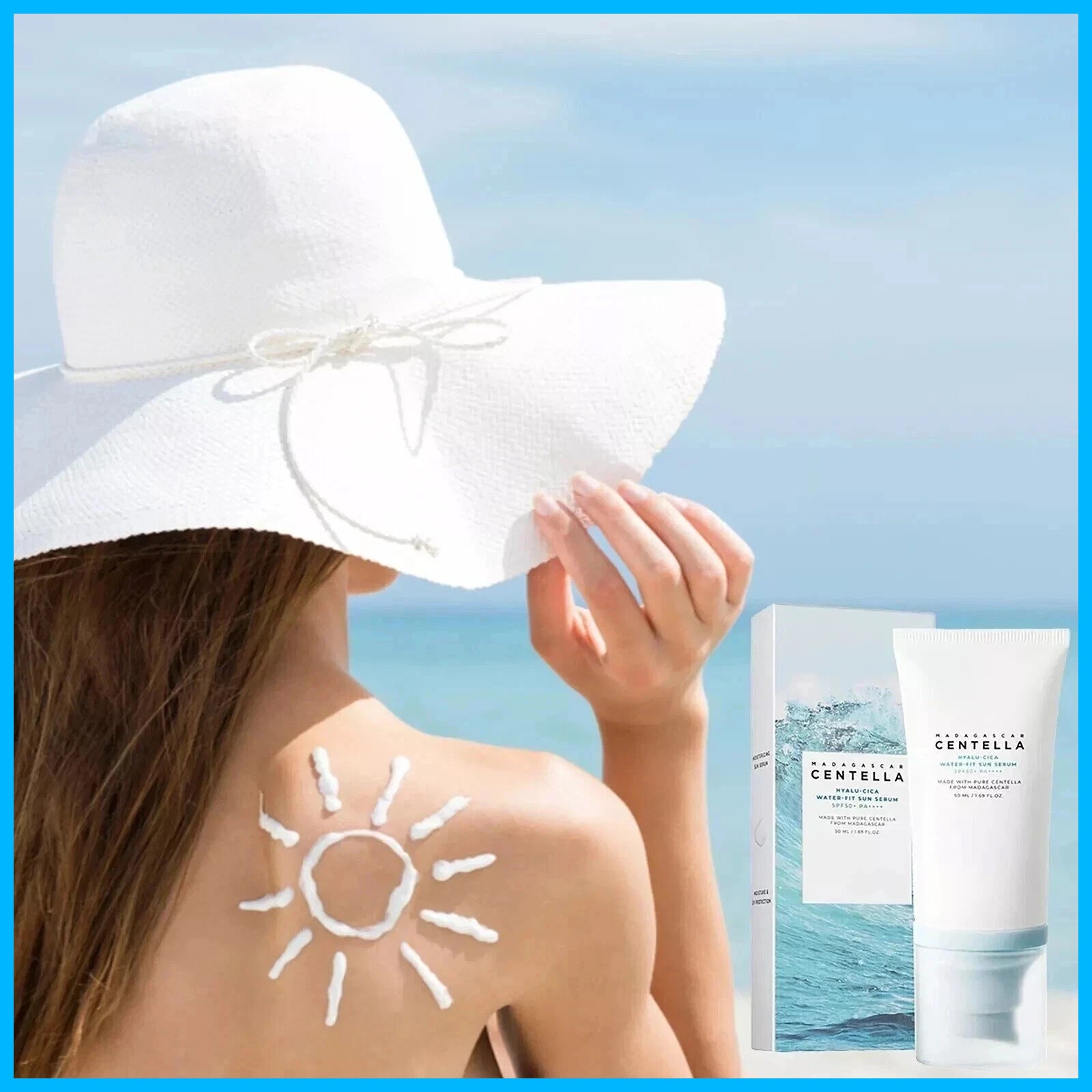 Pack of 2 – SKIN1004 Centella Sun Serum SPF50+ PA++++ USA SELLER