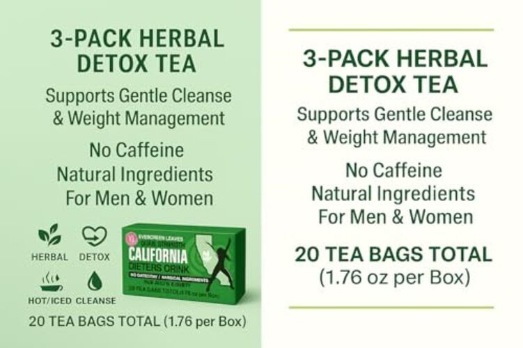 California Dieter Drink Extra Strength Tea | 1.76 ounces | 3 Pack