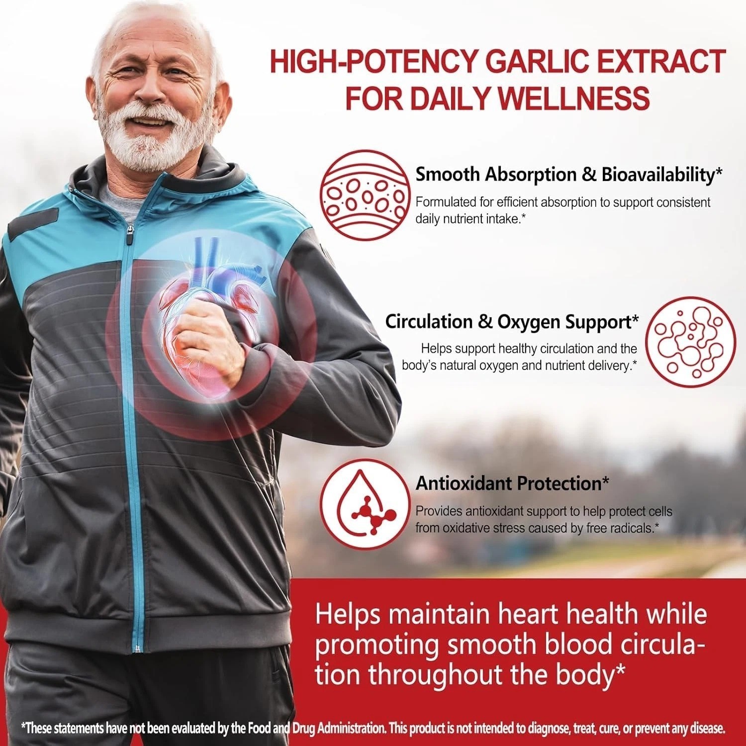 Odorless Garlic 7500Mg per Servings, 300 Softgels | 2 Years Aged Garlic Extra..