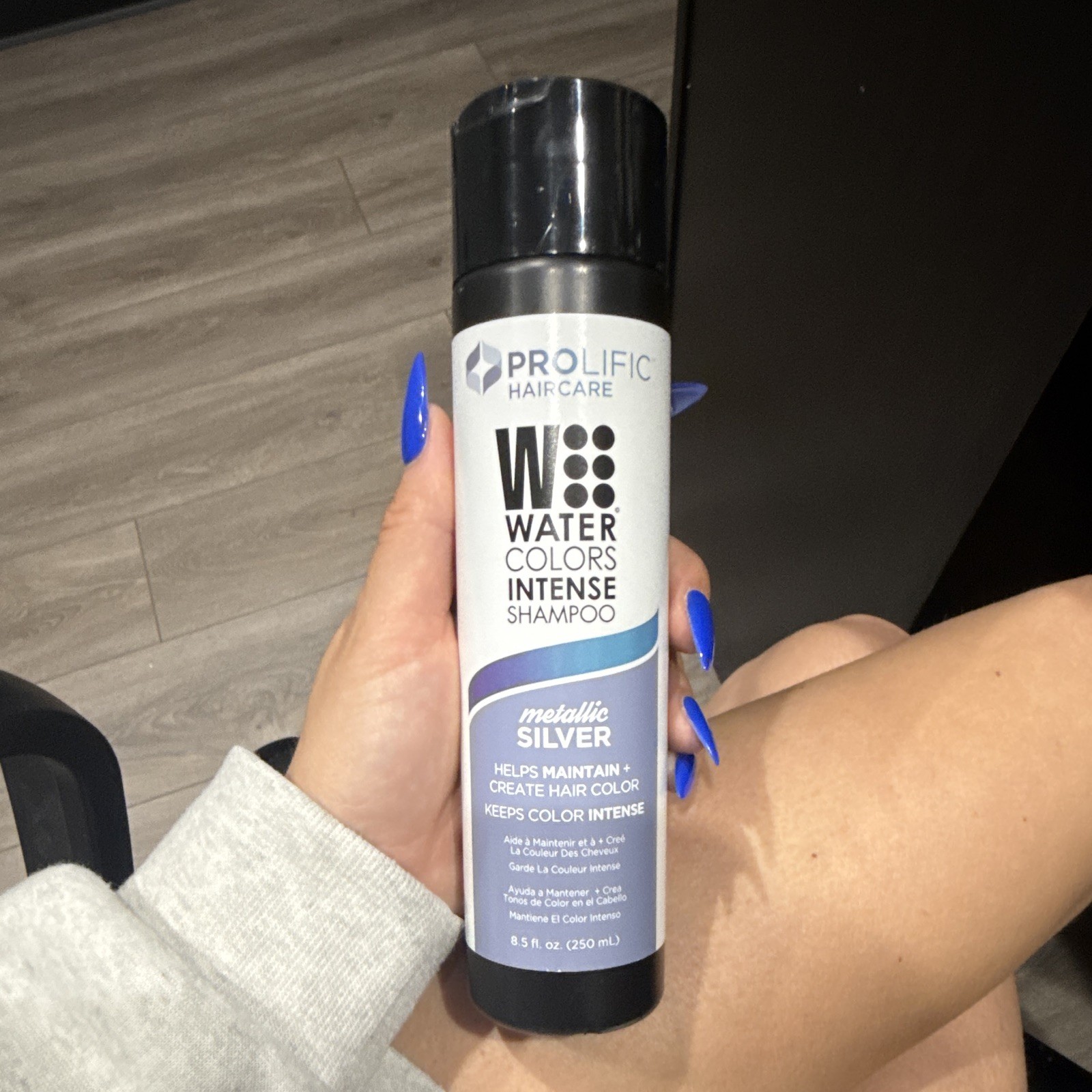 Prolific Haircare W8 Water Colors Intense Shampoo Metallic Silver 8.5 fl oz