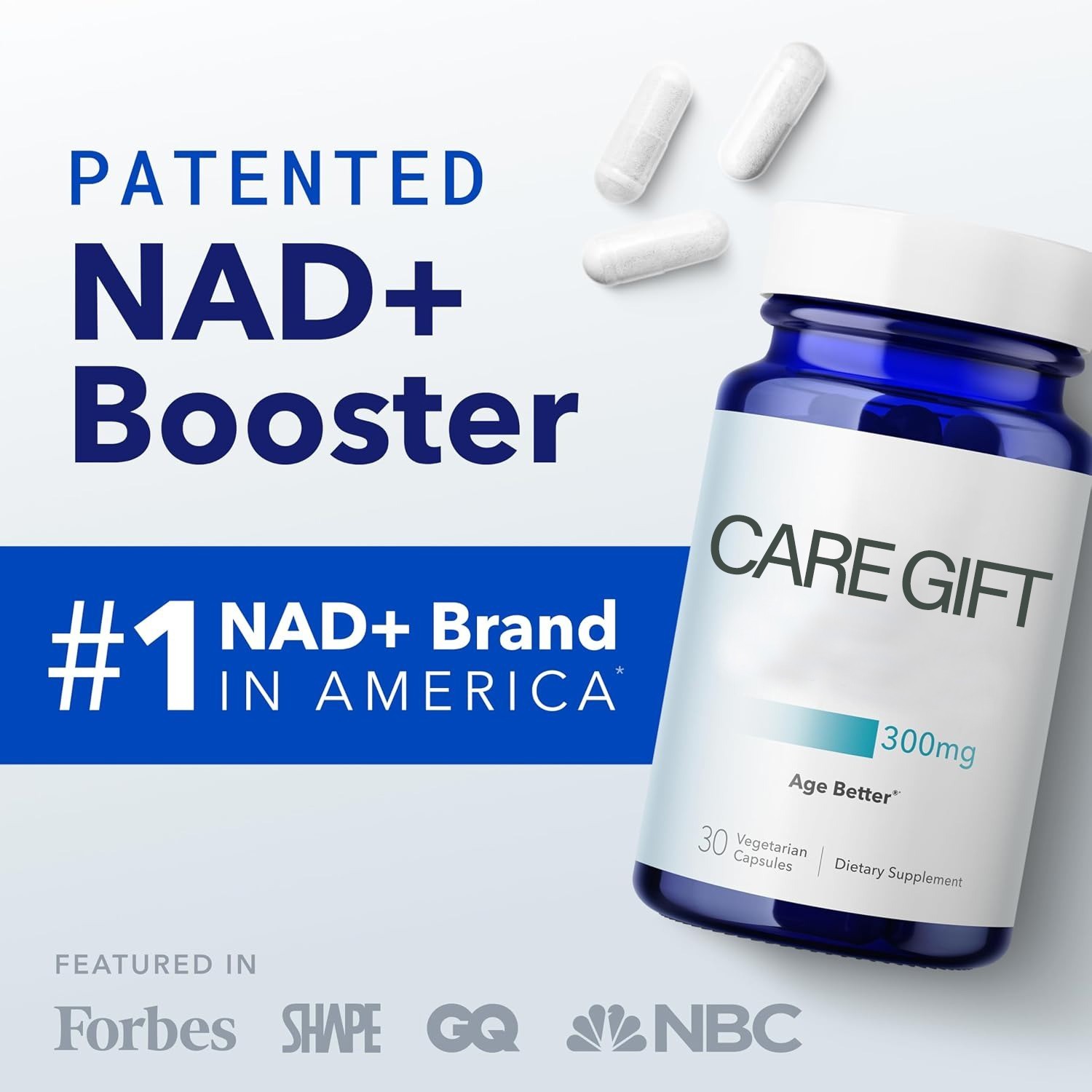 NAD+ Supplement, 300mg | Nicotinamide Riboside