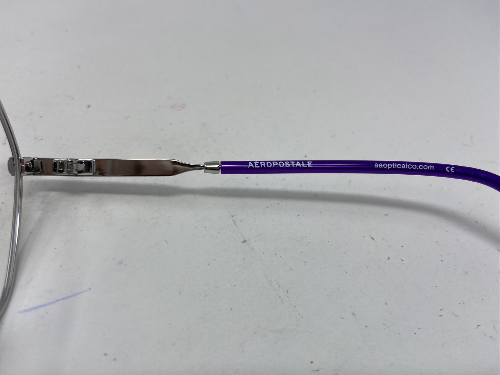 Aeropostale AER4003 AMETHYST 55-17-140 Purple/Silver Eyeglasses Frame &760