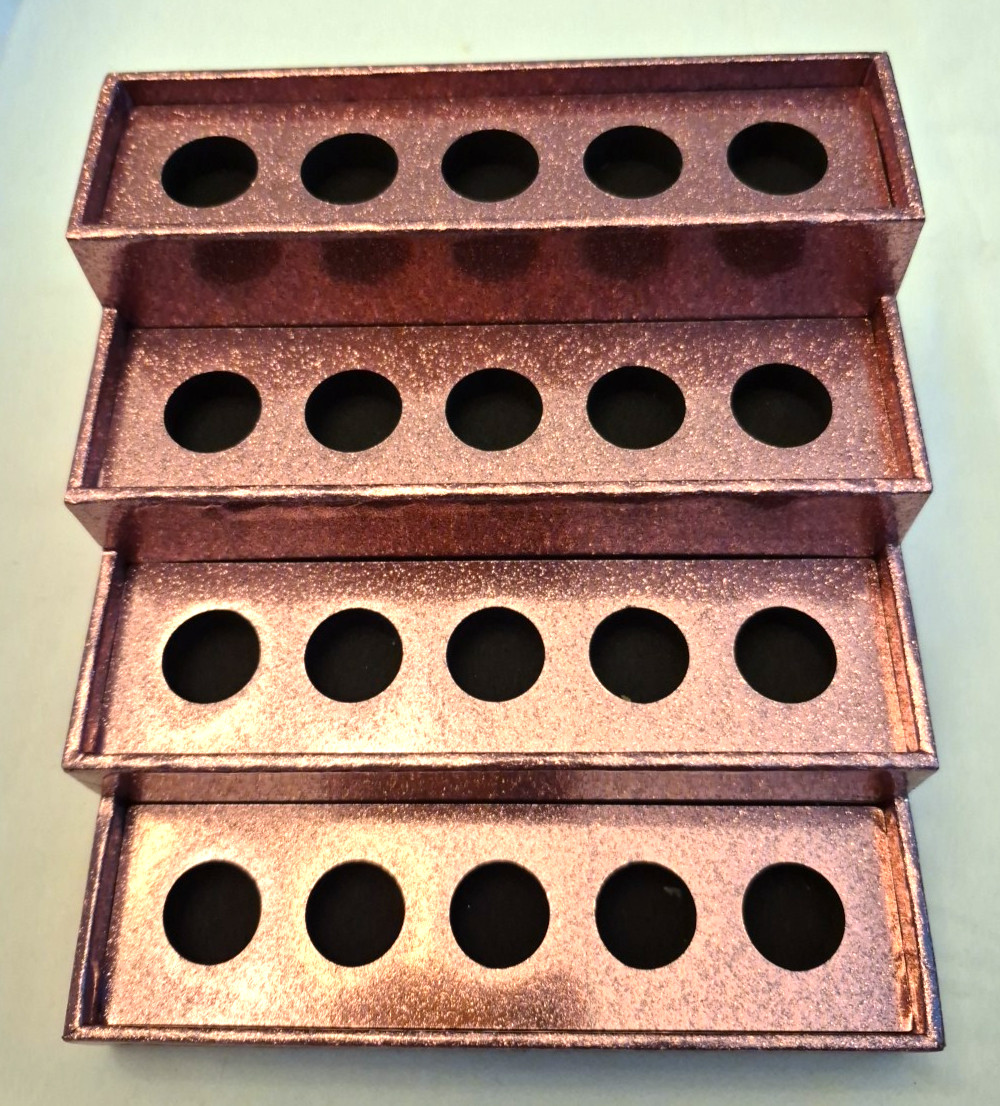 One (1) Jeffree Star Pink Glitter Lipstick Holder Display Organizer Stand