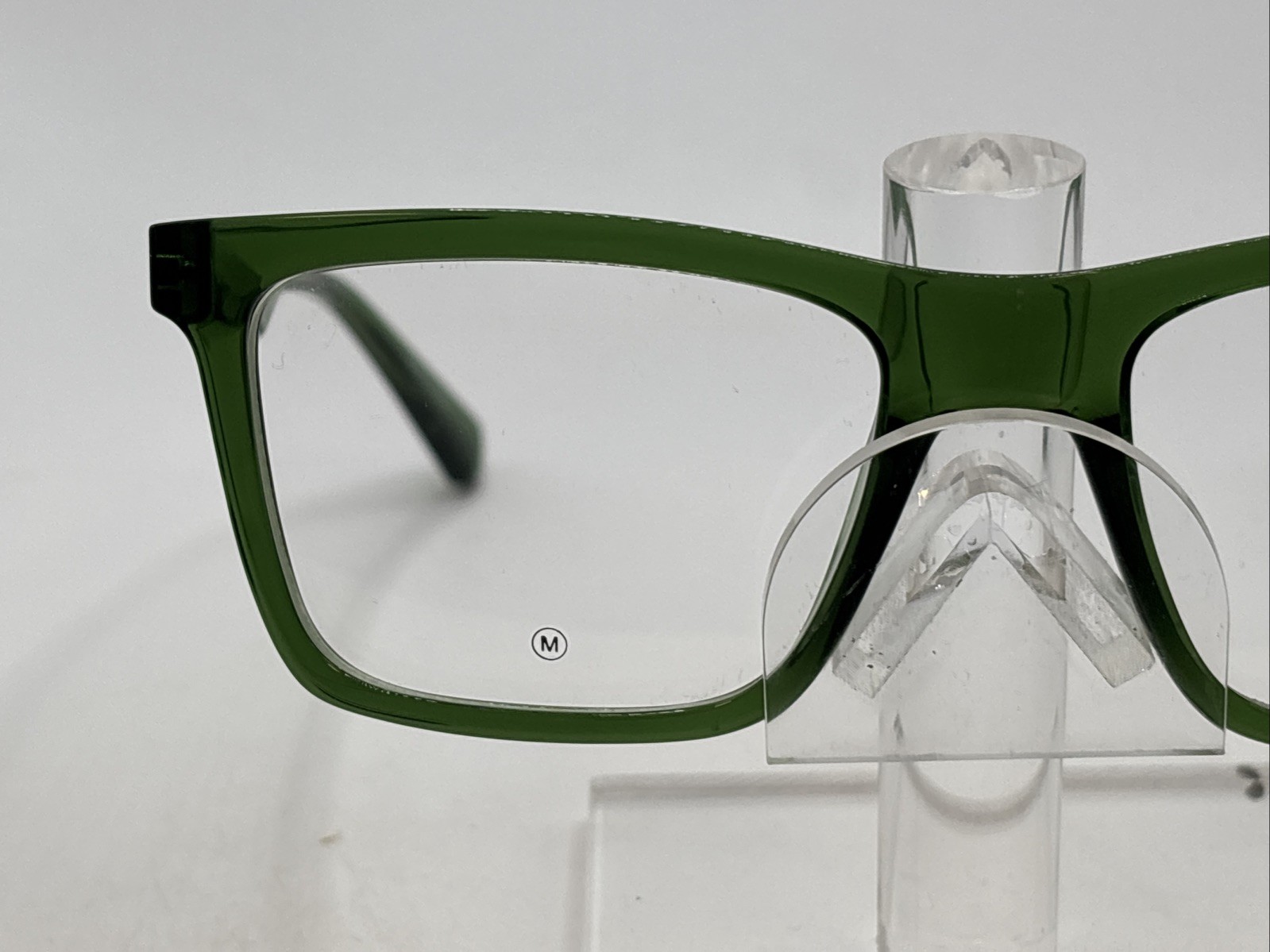 Calvin Klein Jeans CKJ23649 300 53/18 M 140 Transparent Green Eyeglasses A5000