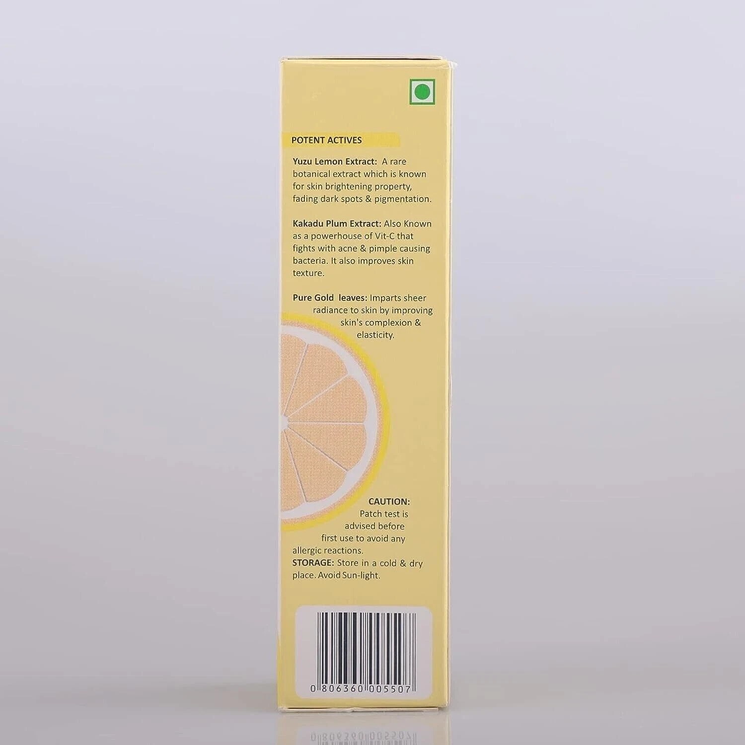 Lotus Herbals WhiteGlow Vitamin C and Gold Radiance Face Serum 30ml,