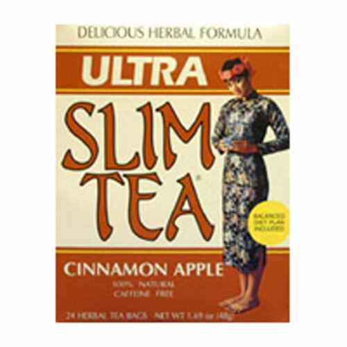 Ultra Slim Tea Cinnamon Apple 24 Bags By Hobe Labs
