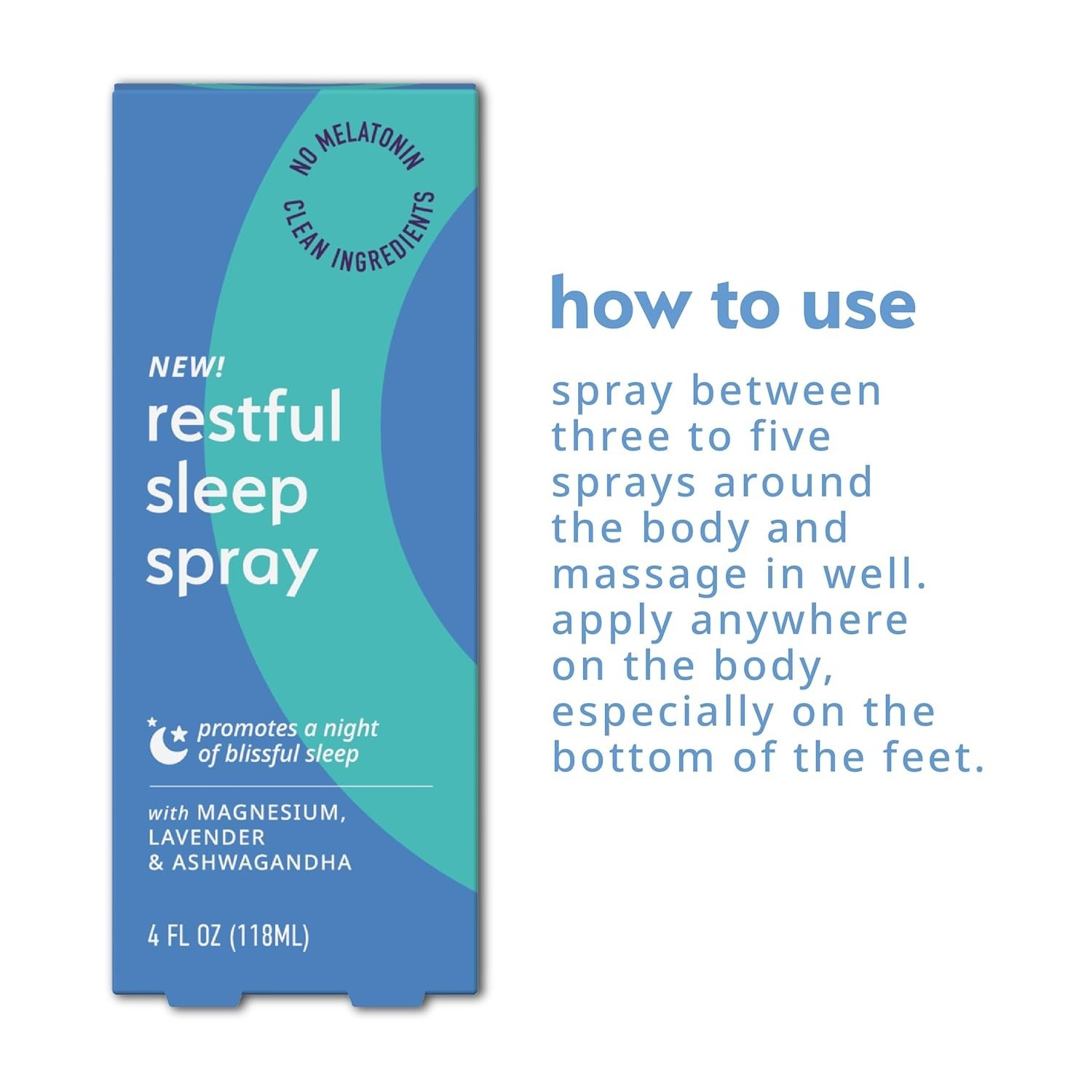 Crave Blissful Rest? Magnesium & Lavender Sleep Spray for Enhanced Relaxation