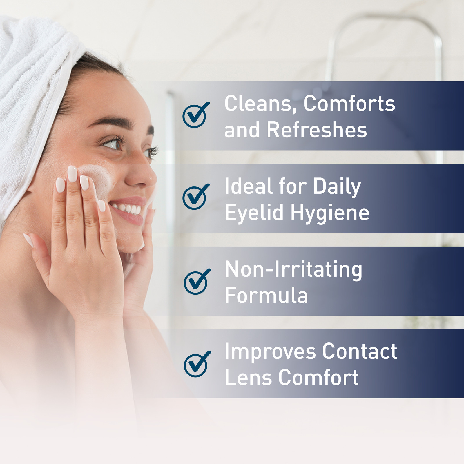 OCuSOFT Lid Scrub Original Foaming Mild Eyelid Cleanser 50 Milliters