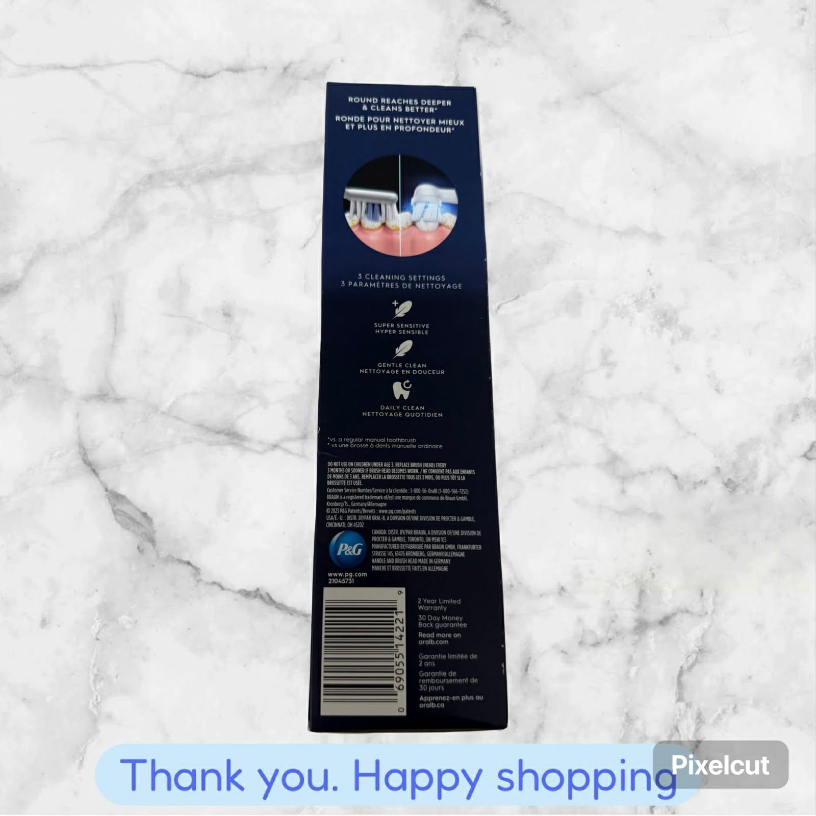Oral-B iO Series 2 Rechargeable Electric Powered Toothbrush WHITE NEW SEALED