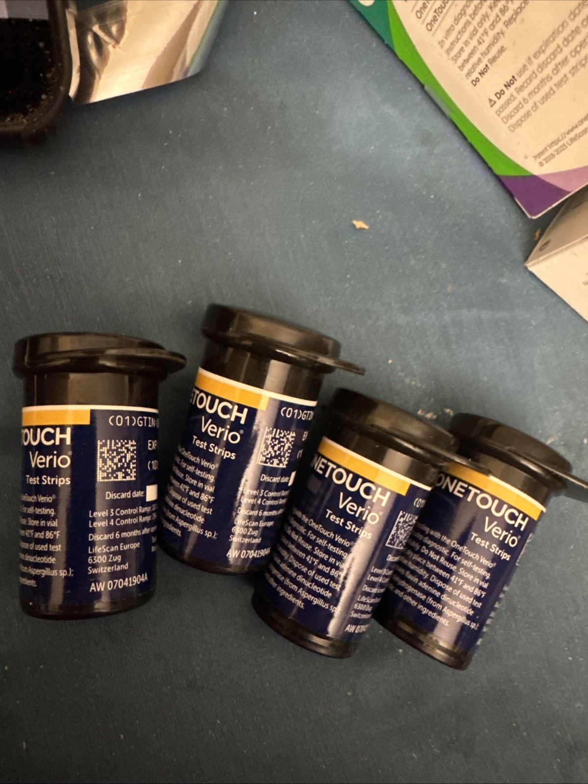 200 OneTouch Verio Test Strips exp 8-2026 ++ See Pic Sale