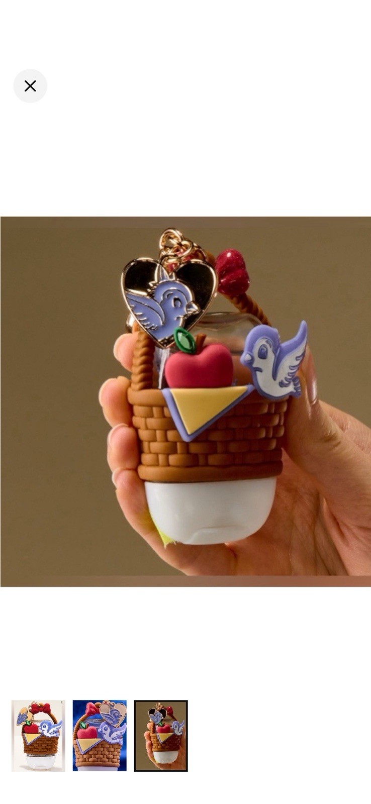 New with Tags; Snow White Disney Princess germ x holder from Bath &Body Works