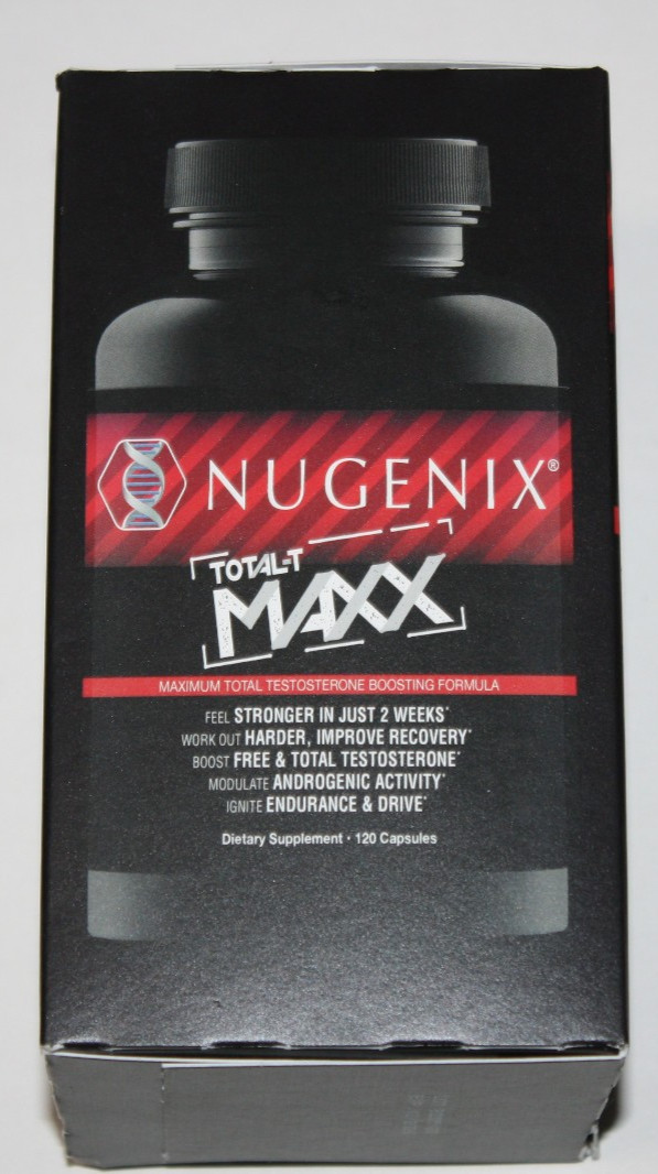 Nugenix Total Maxx 120 Caps Exp 09/2026 Strength, Muscle, Libido Exp 12/26 NEW