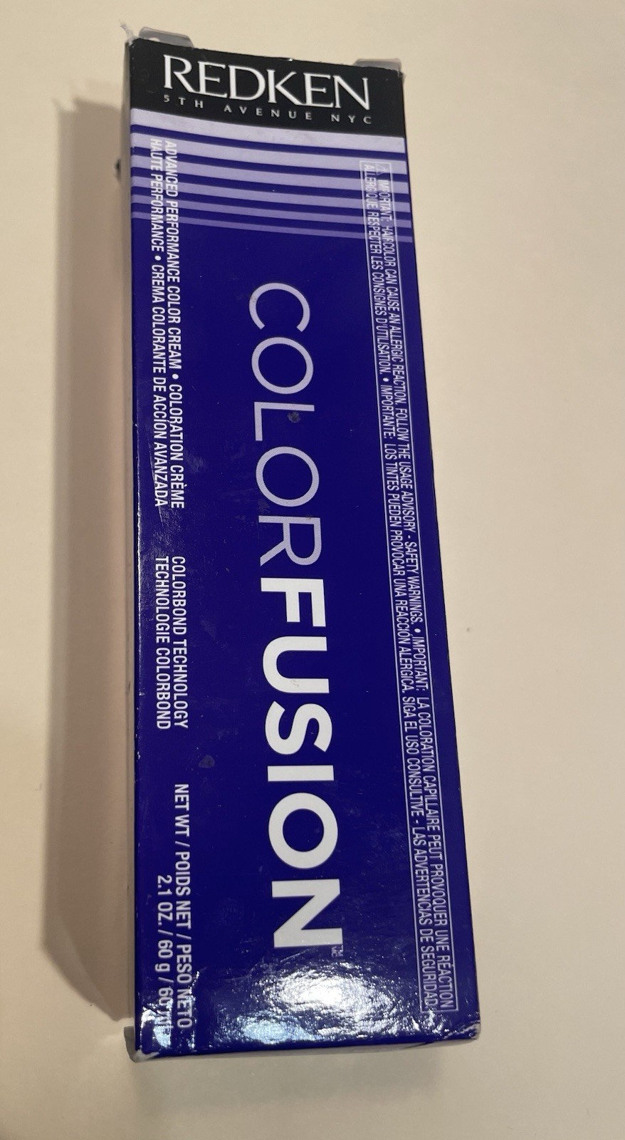 Redken ColorFusion 8Va Violet ash 2.1 Fl Oz NIB