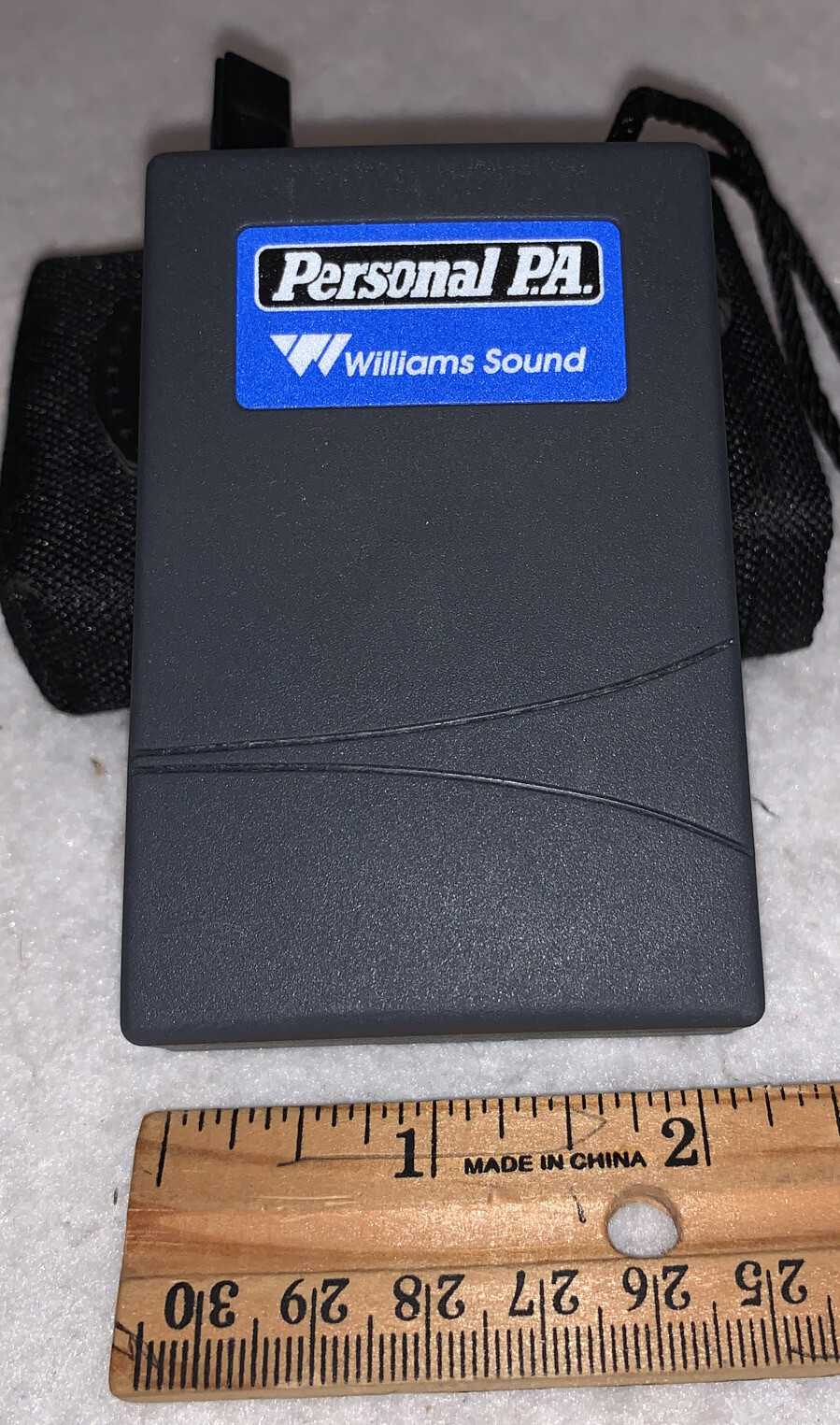 Williams Sound PPA R7-4 Personal PA FM Receiver With earbuds and belt case