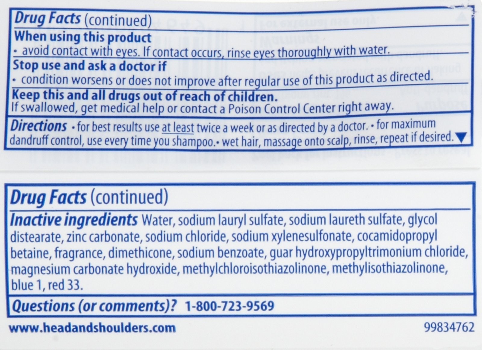 Head & Shoulders Classic Clean Dandruff Shampoo – 1.7 oz Fl Oz (Pack of 1)