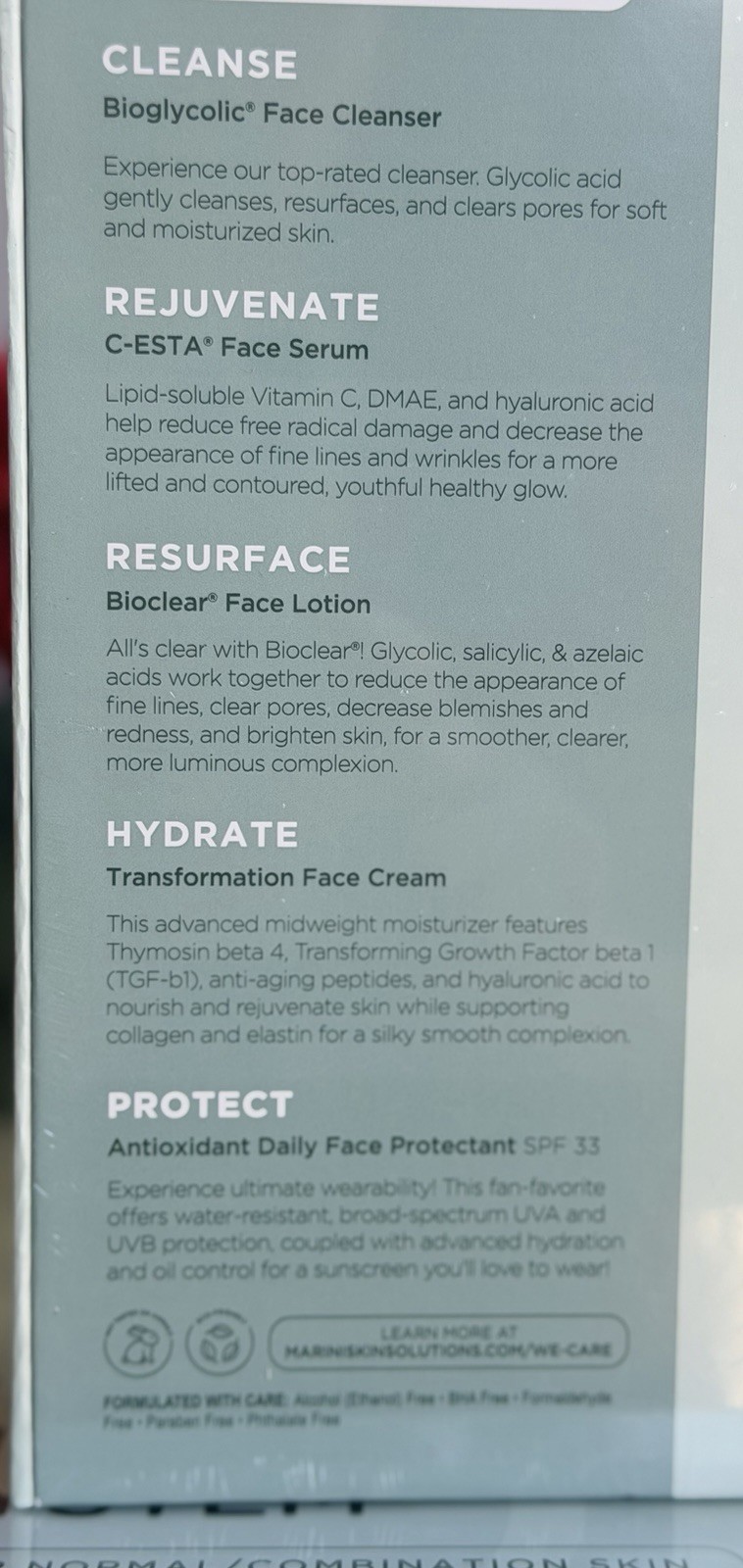 Jan Marini Skin Care Management System For Normal/Combination Skin Exp 03/27