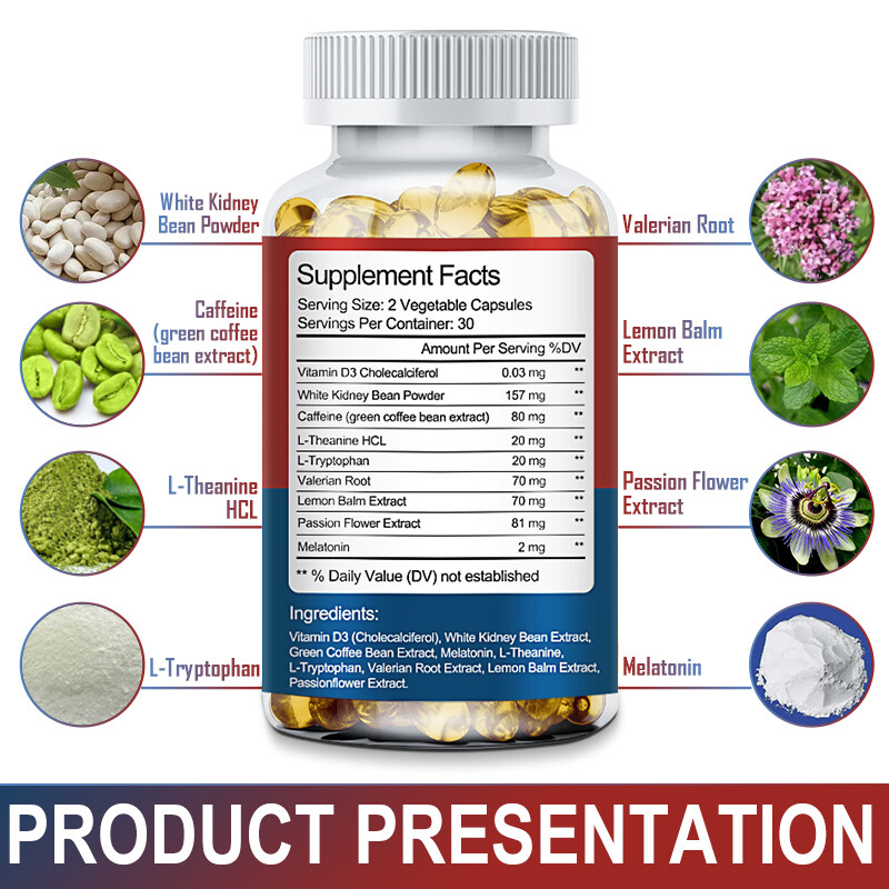 Night Time Fat Burner – for Weight Loss Appetite Suppressant – White Kidney Bean