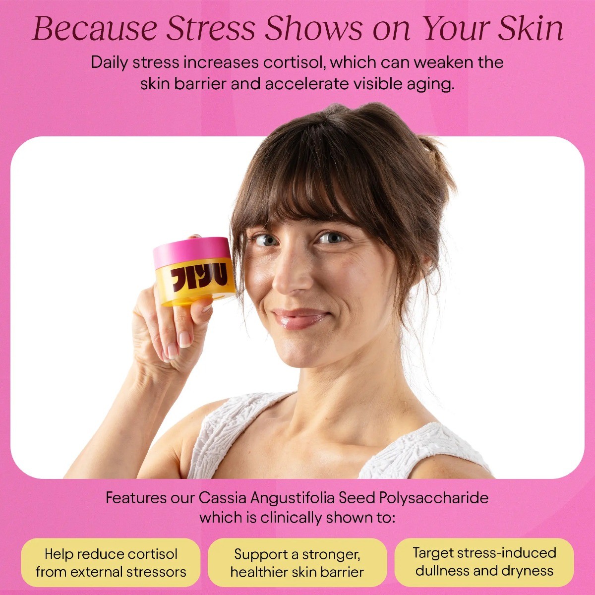 JiYu NAD+ Powered Anti-Aging Moisturizing Cream–Hydrating for Dry Skin Repair