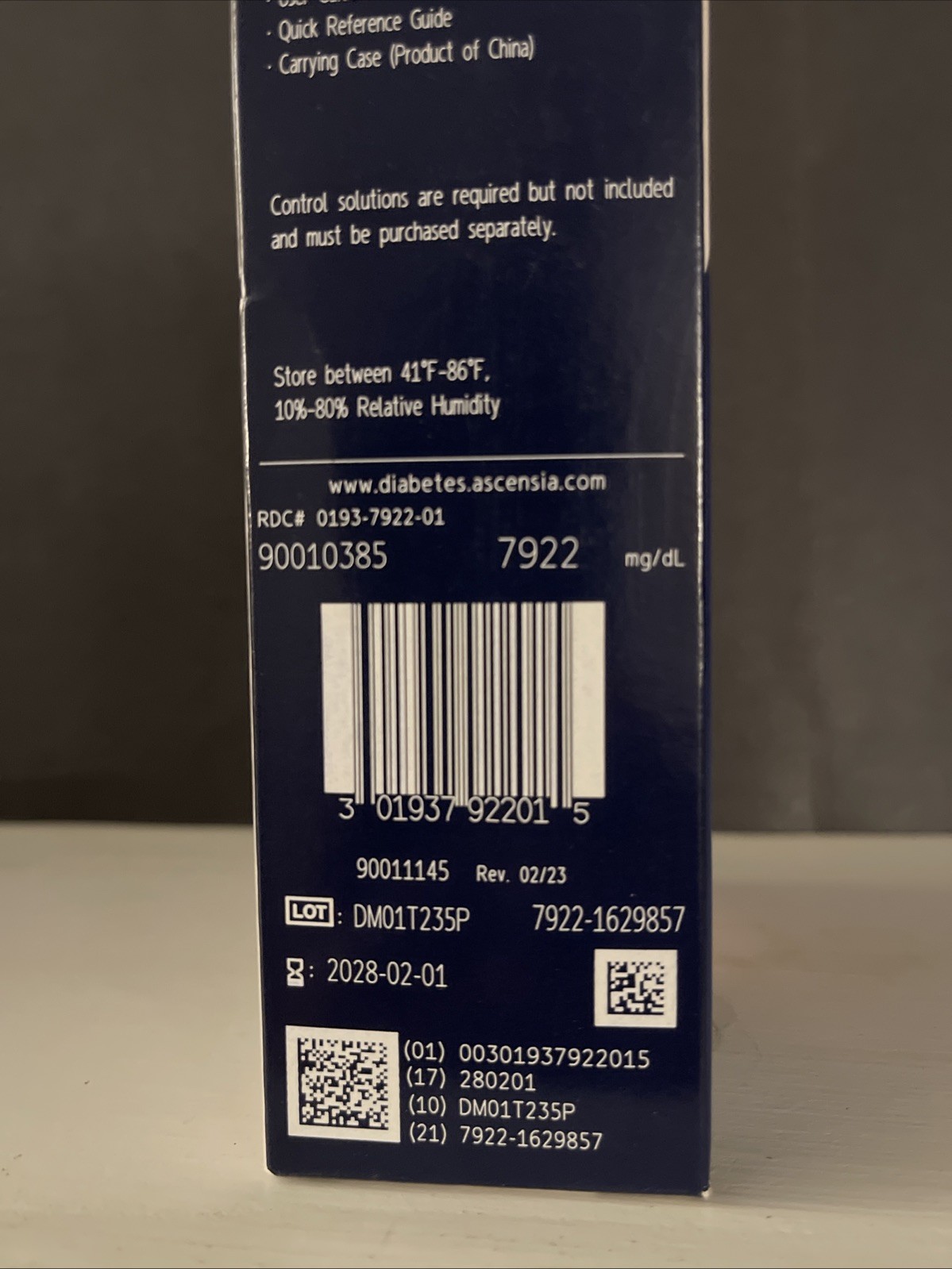 Contour Next Gen Meter Blood Glucose Monitoring System Exp: 02/01/2028