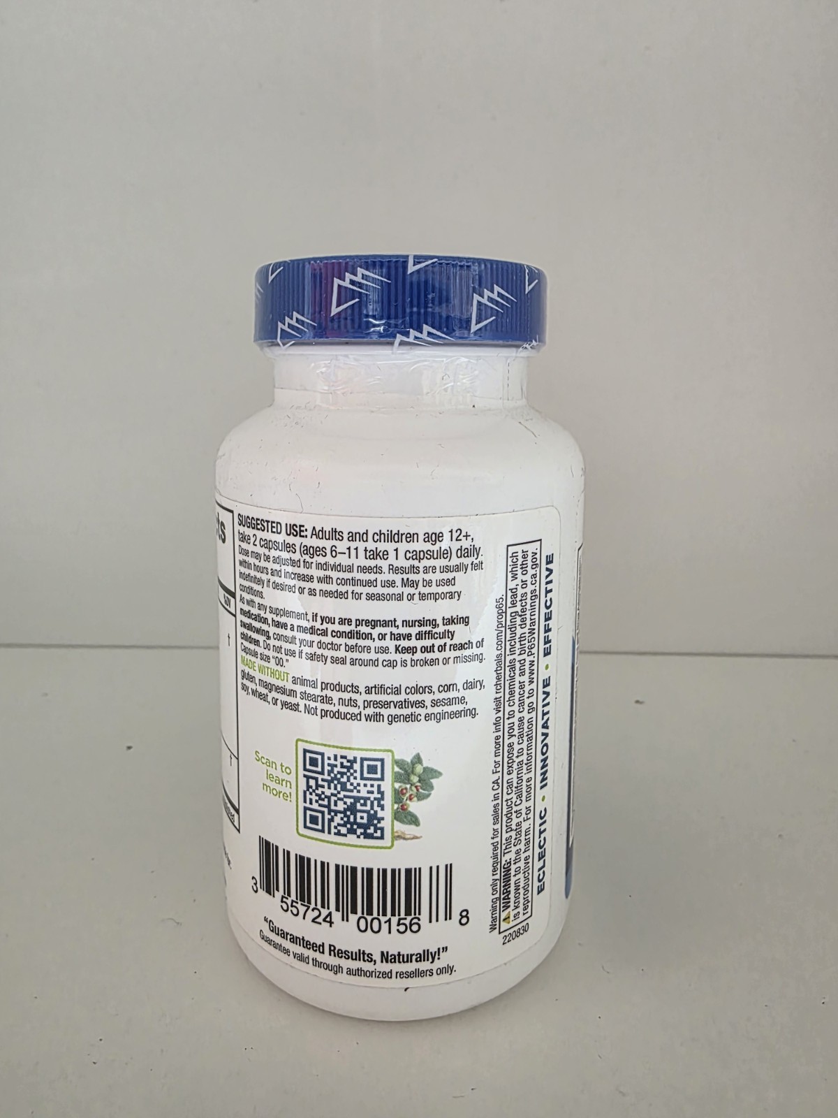 Ridgecrest Herbals Clear Lungs Extra Strength 120 Capsules