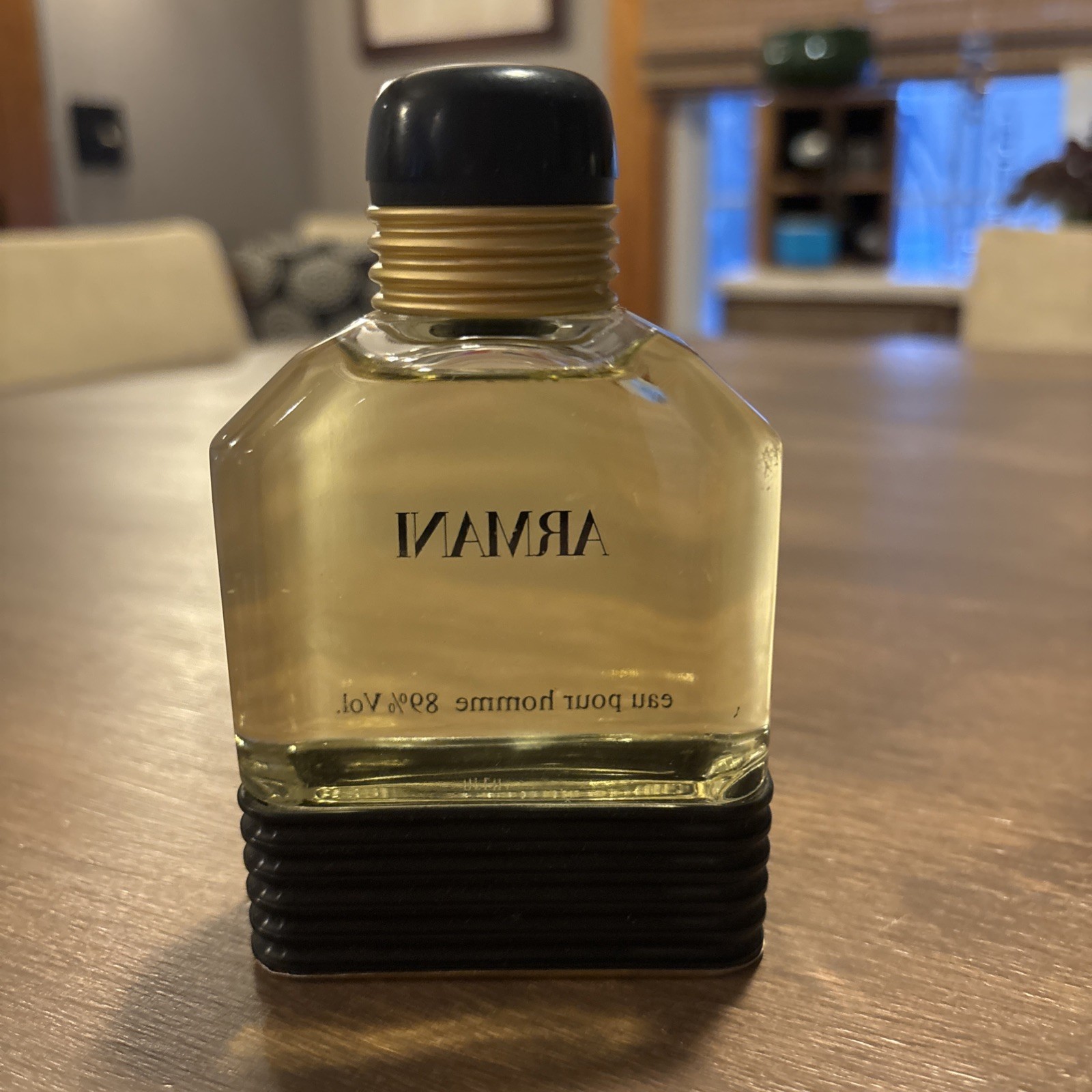 Giorgio Armani EAU POUR HOMME Eau De 3.3 Paris New with Box Paris France