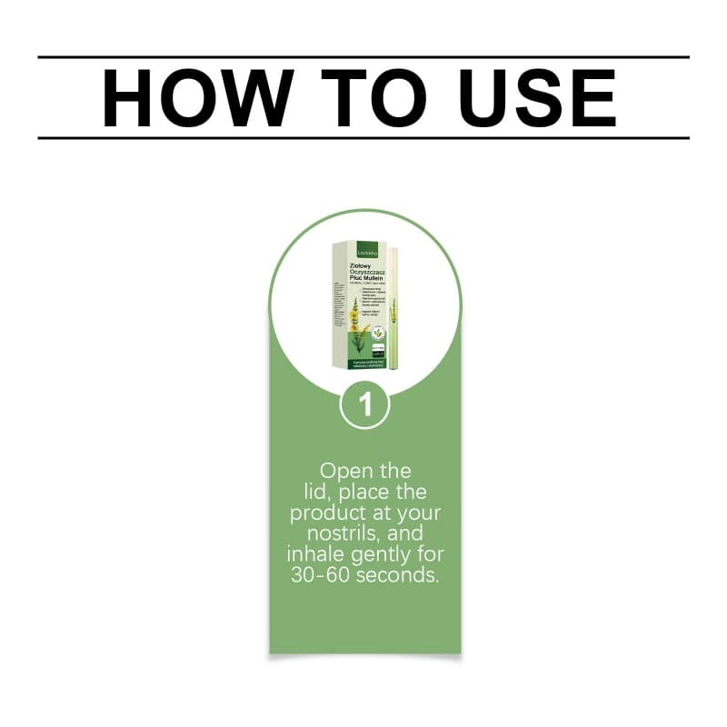 Lung Health Air Inhaler Lung Diffuser Breath Care Mullein Cleansing friendly