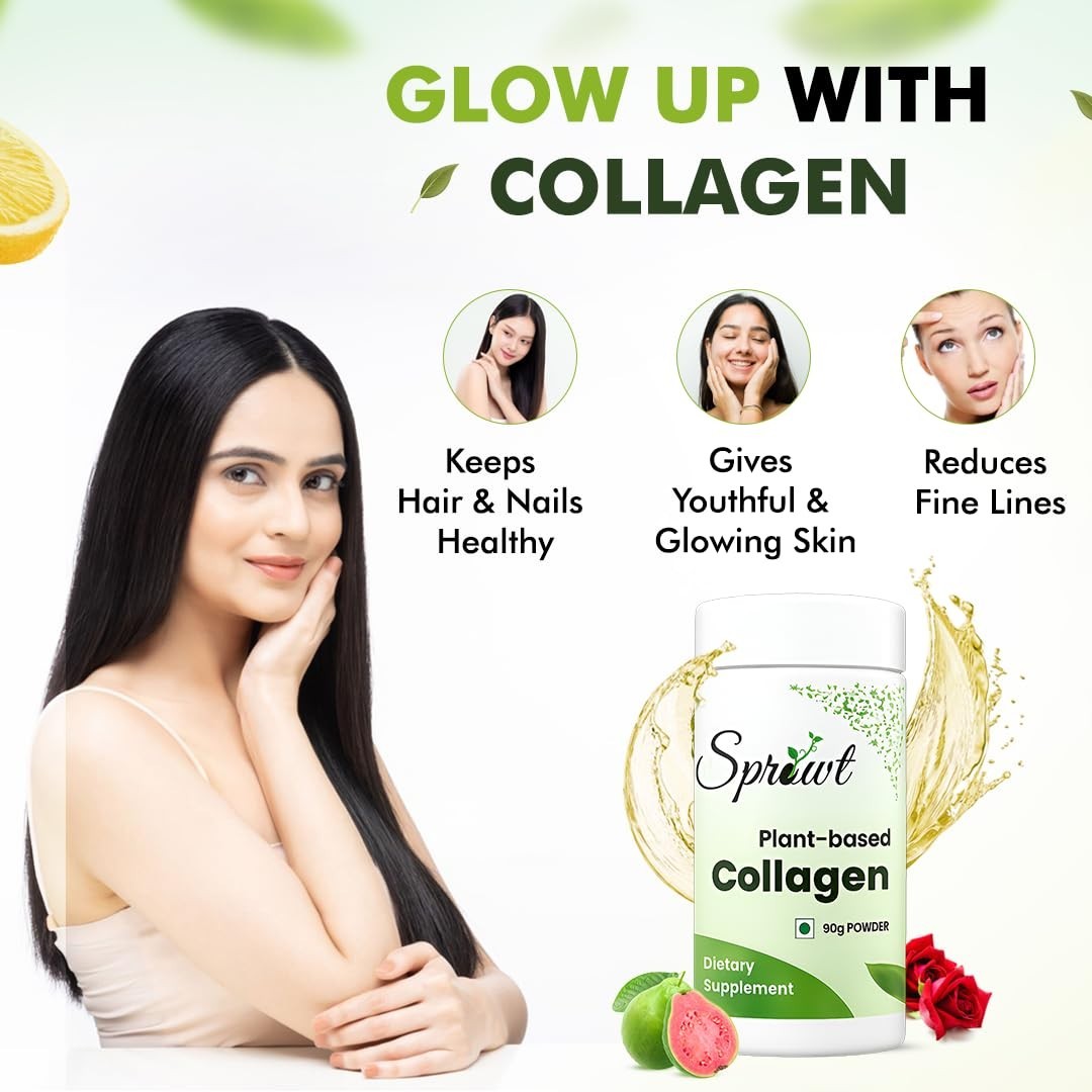 Spro.wt Collagen Supplement 90g Pack of 3 Hair Skin Support