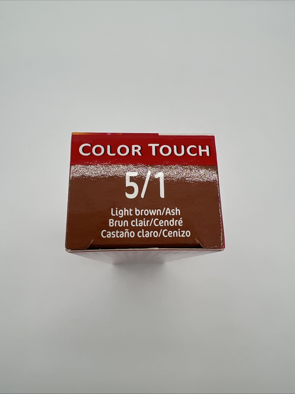 Wella Color Touch Demi Permanent Hair Color 5/1 Light Brown/Ash 2oz 1 Pack