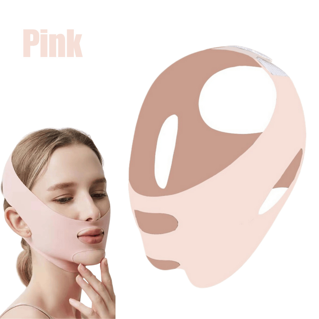 Reusable V Line Face Lifting Belt Anti-Wrinkle Slimming Double Chin Reducer Mask