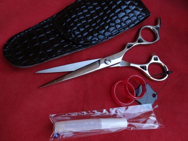 Money Back WRNTY_6″ Prof Hairdressing Hair Scissors_Japanese Steel _(6.5″ FULL)