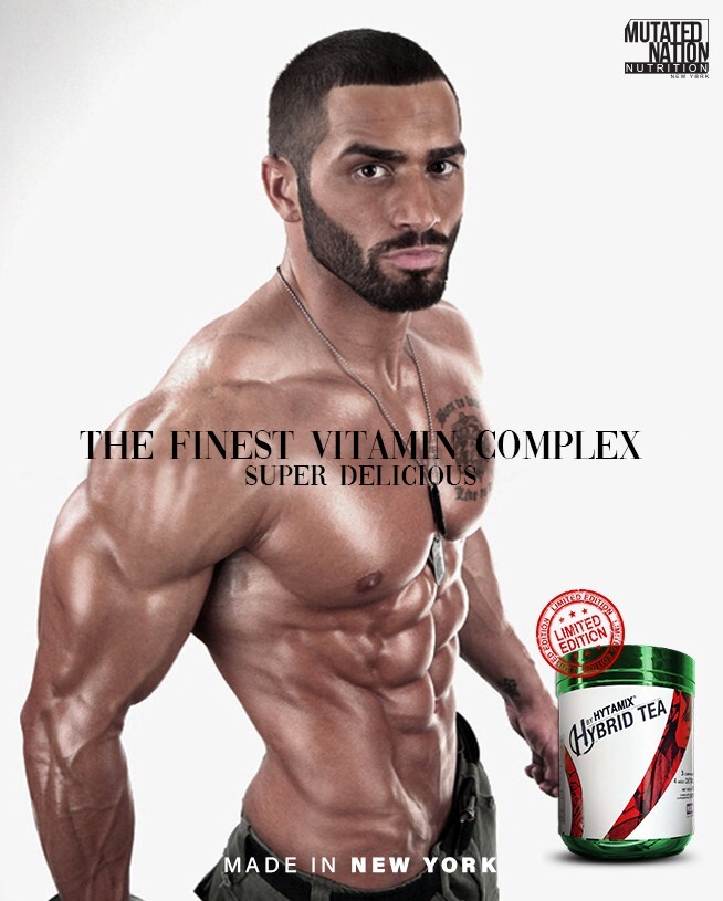 Hybrid Tea Vitamin Complex for lean body and 6 pack with 35 delicious serves