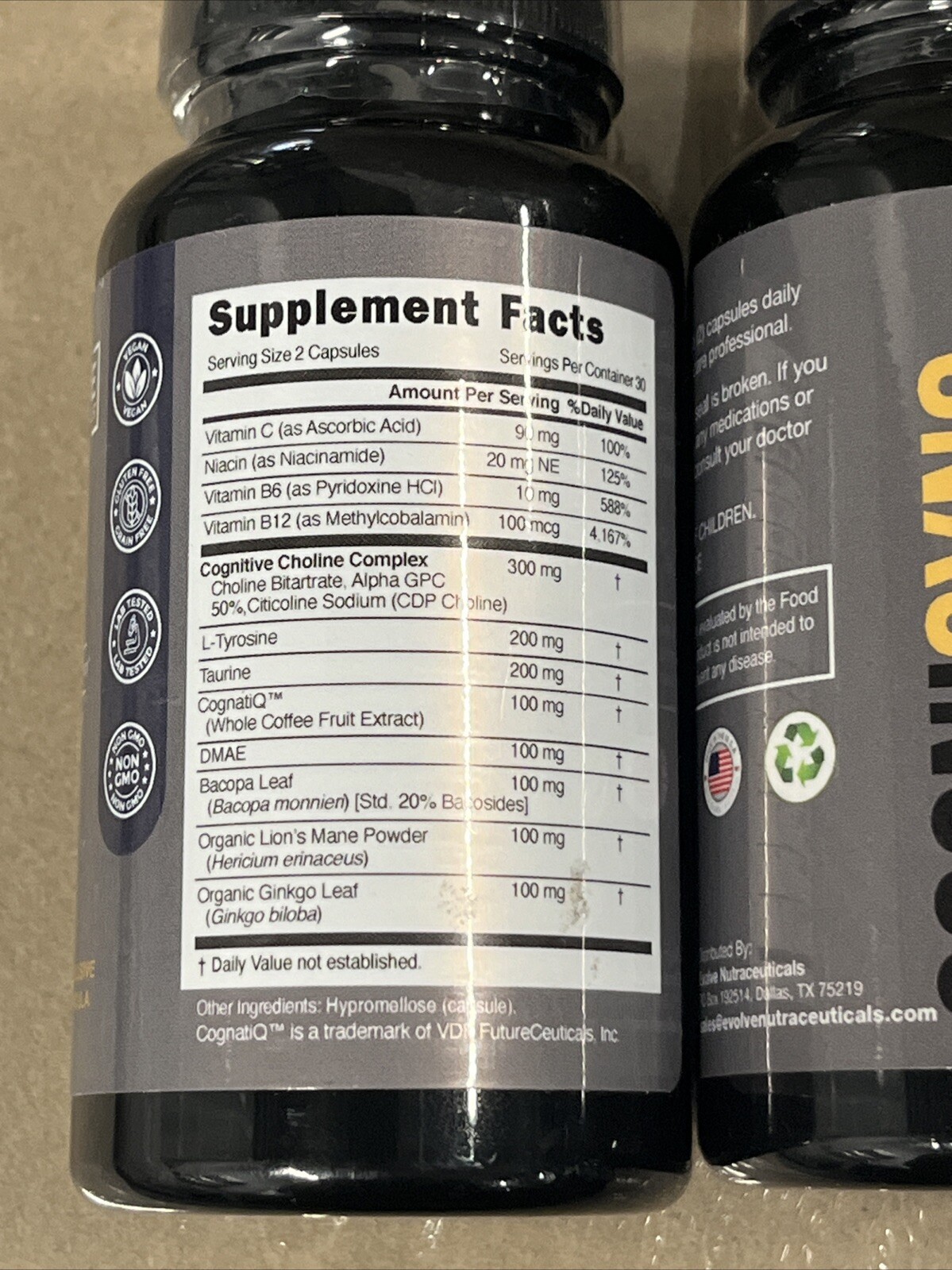 2 – Cognisync Brain Health & Memory Booster, Focus, Clarity Nootropic