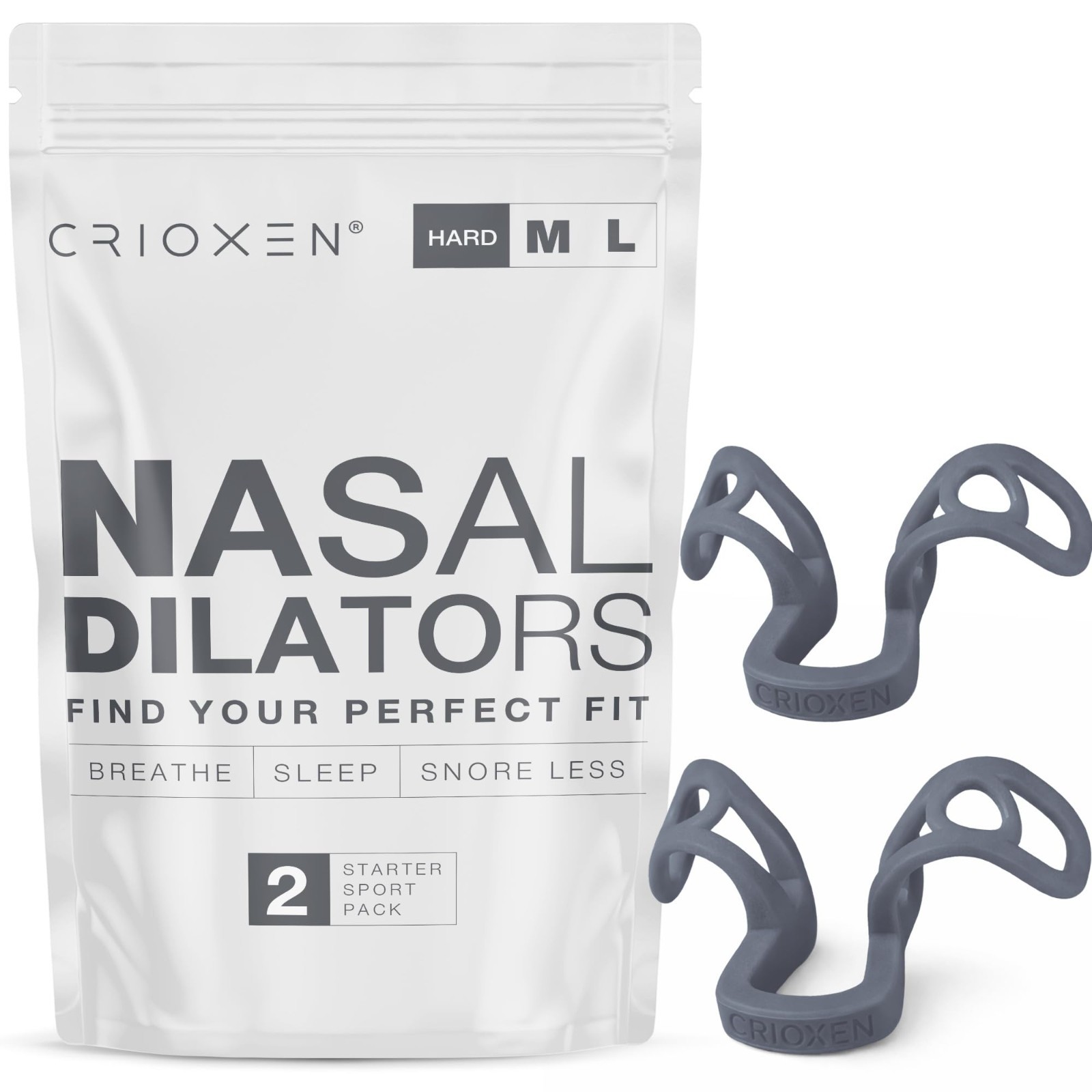 Nasal Dilators for Better Breathing & Sleep – Reusable Nose Openers, Anti-Snorin