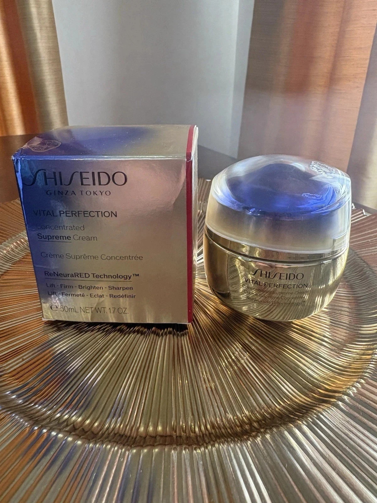 Shiseido Vital Perfection Concentrated Supreme Cream 1.7oz 50ml