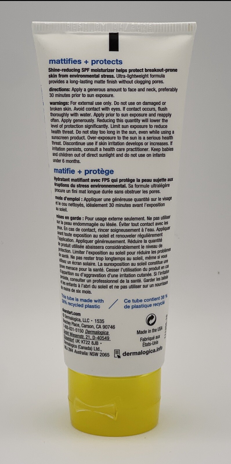 Dermalogica Clear Start Clearing Defense Moisturizer SPF 30 2.0 Oz Exp-04/2026