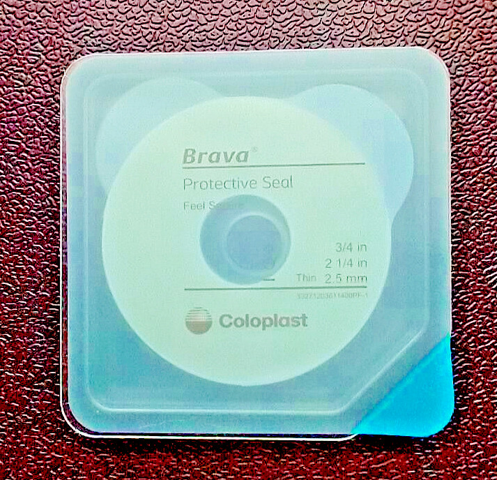 COLOPLAST Brava Protective Seal 1 BX/10 EA 12036 2.5 thin , 3/4″ Exp 12/27