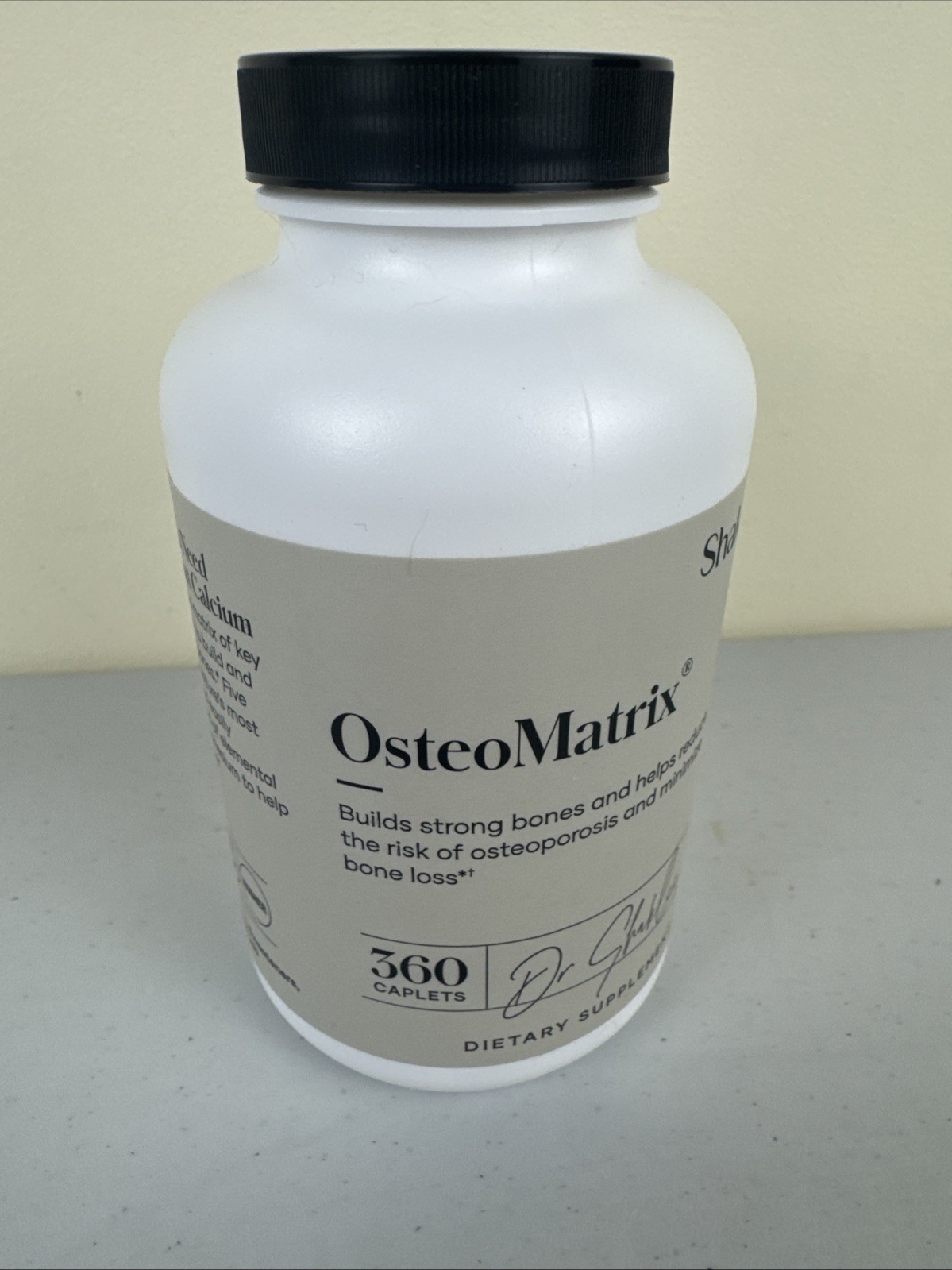 Shaklee OsteoMatrix 360 Caplets Calcium Magnesium Vitamin D Bone Support 8/2026