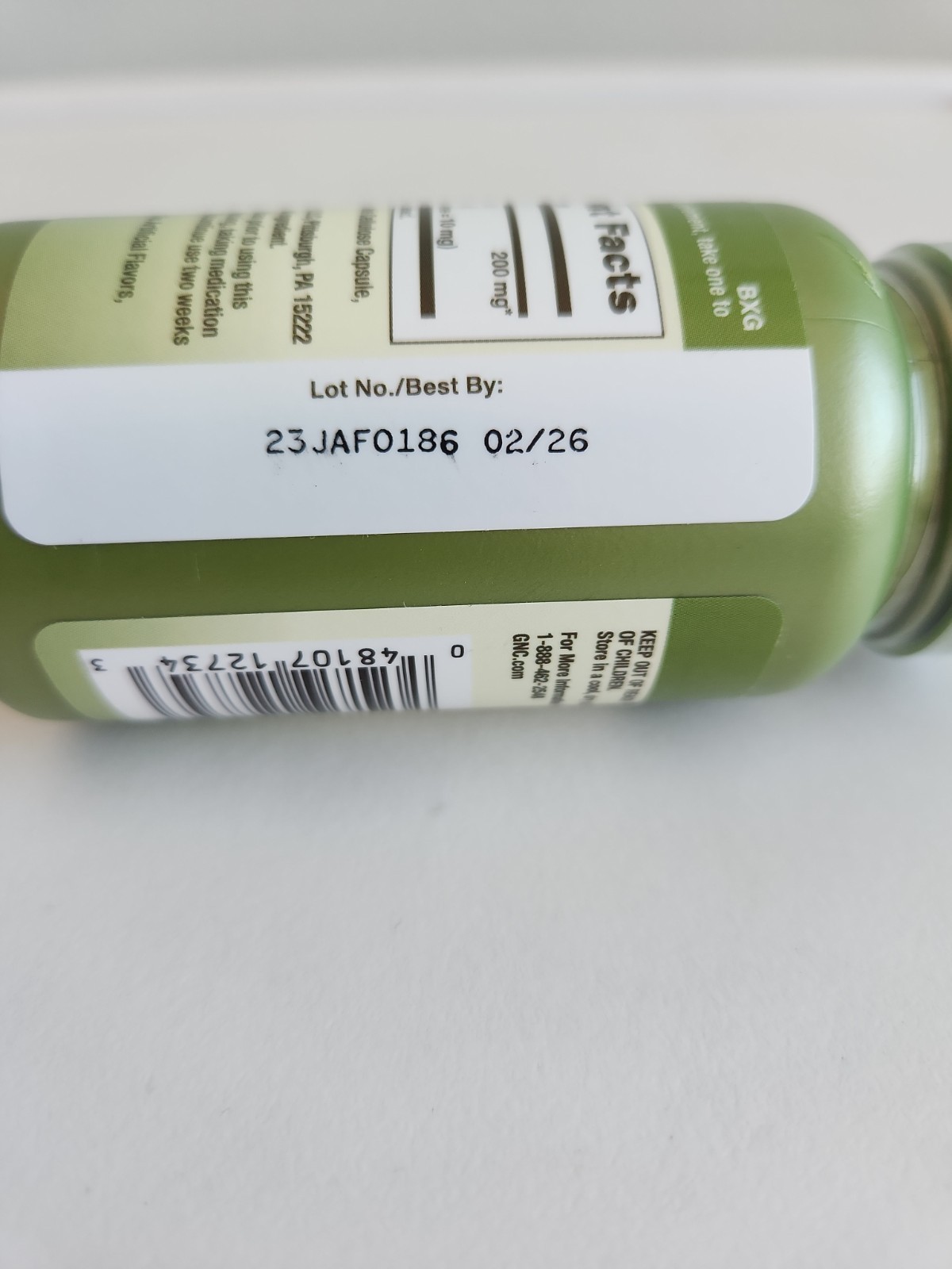 GNC Herbal Plus Goldenseal Root Extract Herbal Supplement 50 Capsules 2/26
