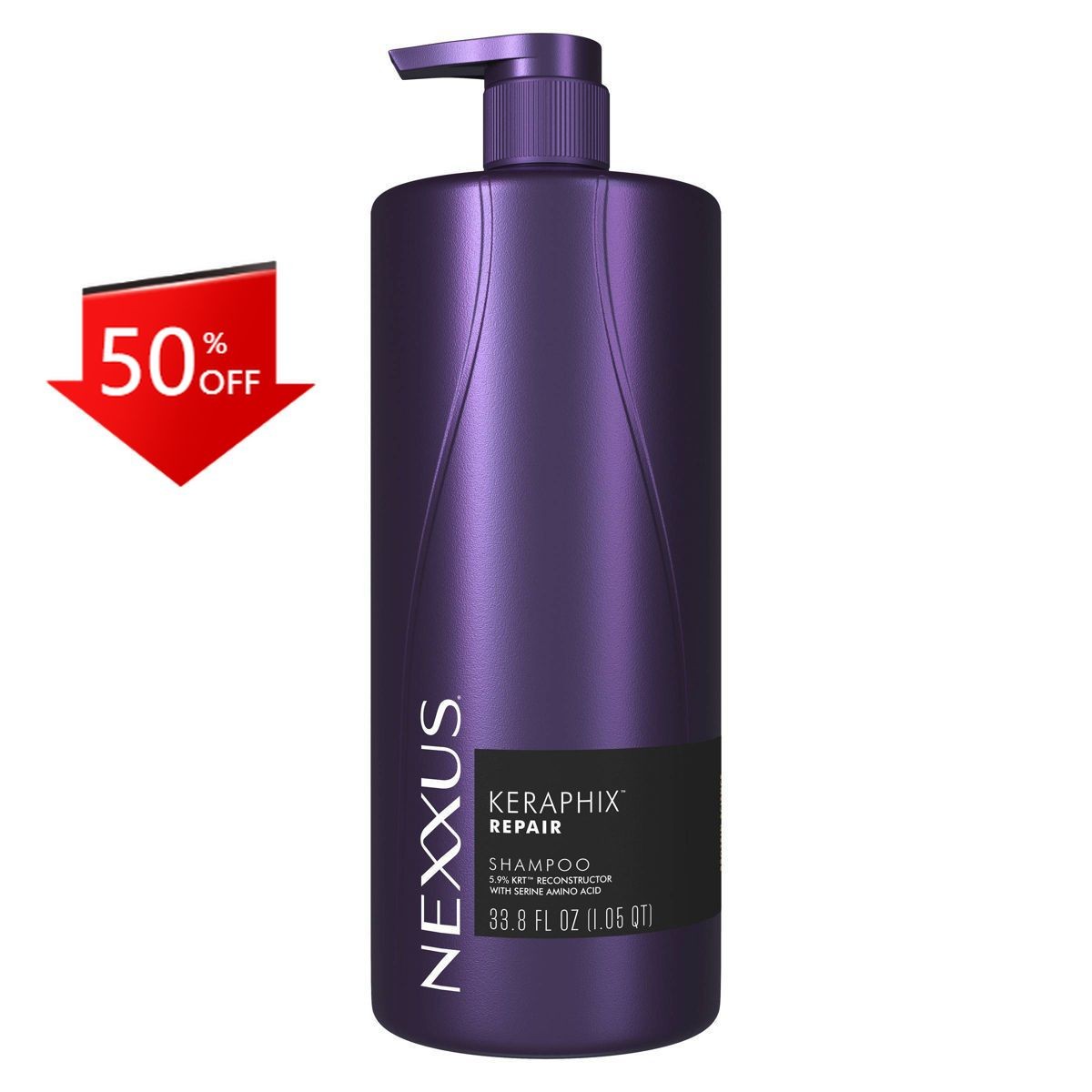 Nexxus Keraphix Shampoo for Damaged Hair with -33.8 fl oz