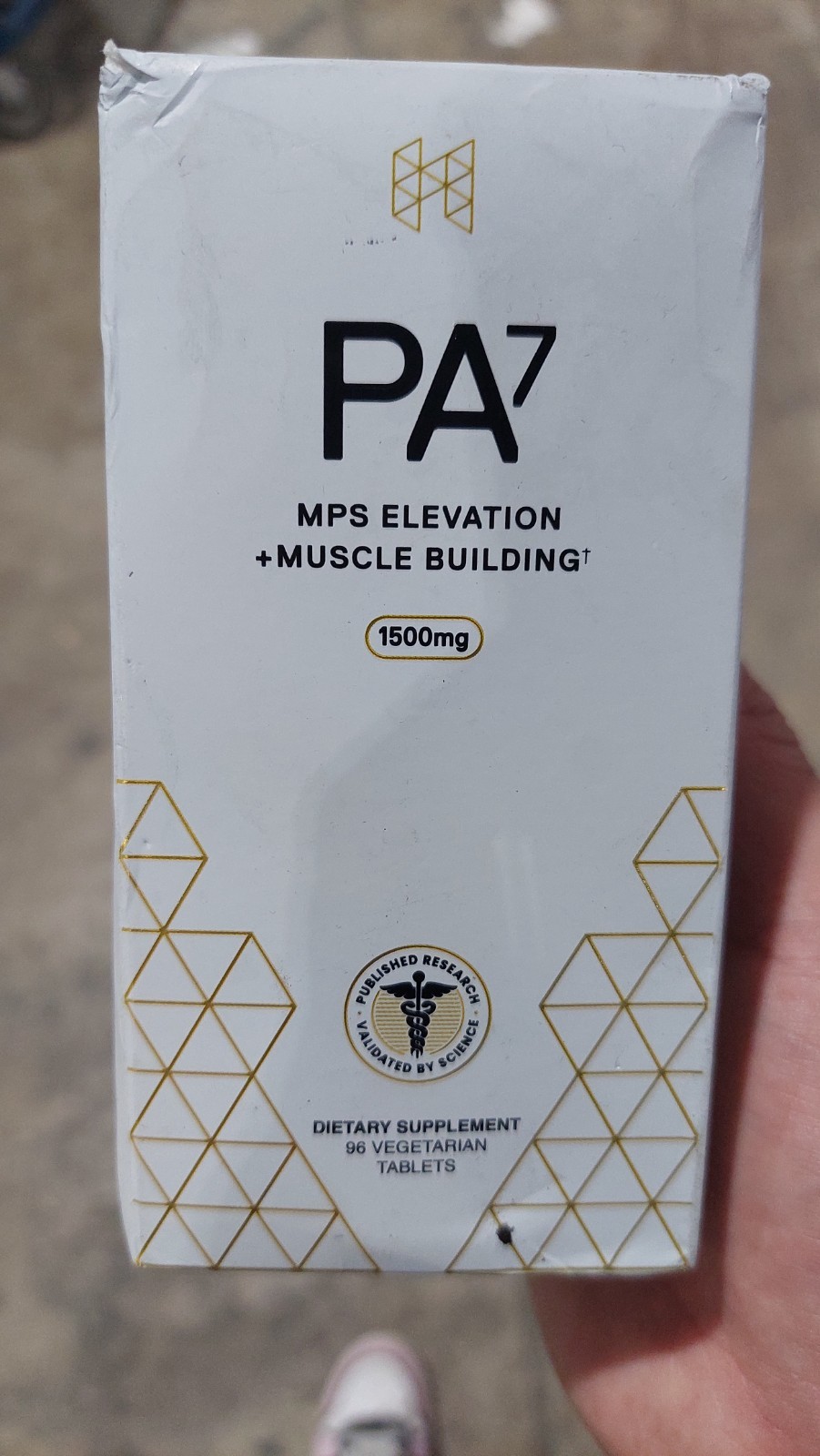 pA7 Mps Elevation+building 1500mg 96tablets Wellness Health