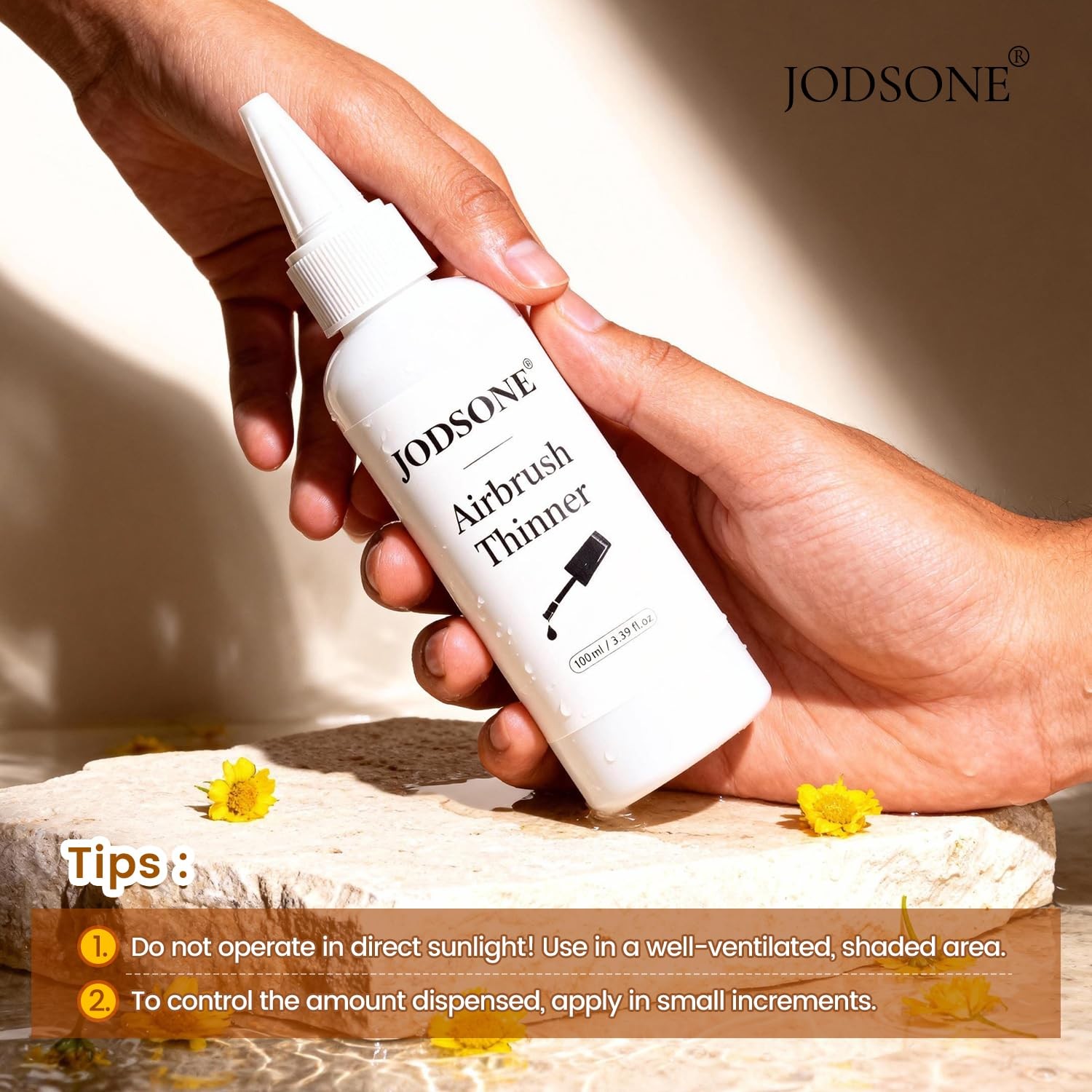JODSONE 100ml Gel Nail Polish Thinner for 3.39 Fl Oz (Pack of 1), White