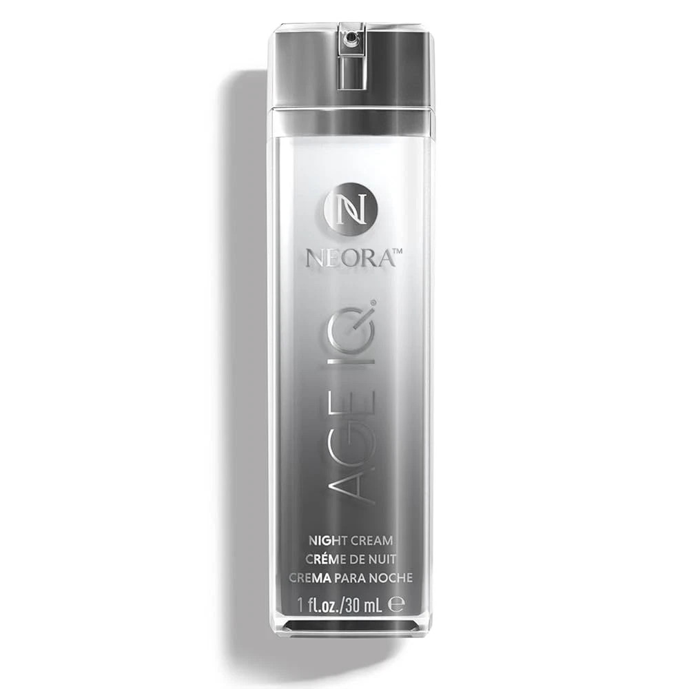 Neora Age IQ Night Cream 1oz Hyaluronic Acid Moist All Skin Types Exp Date 2027