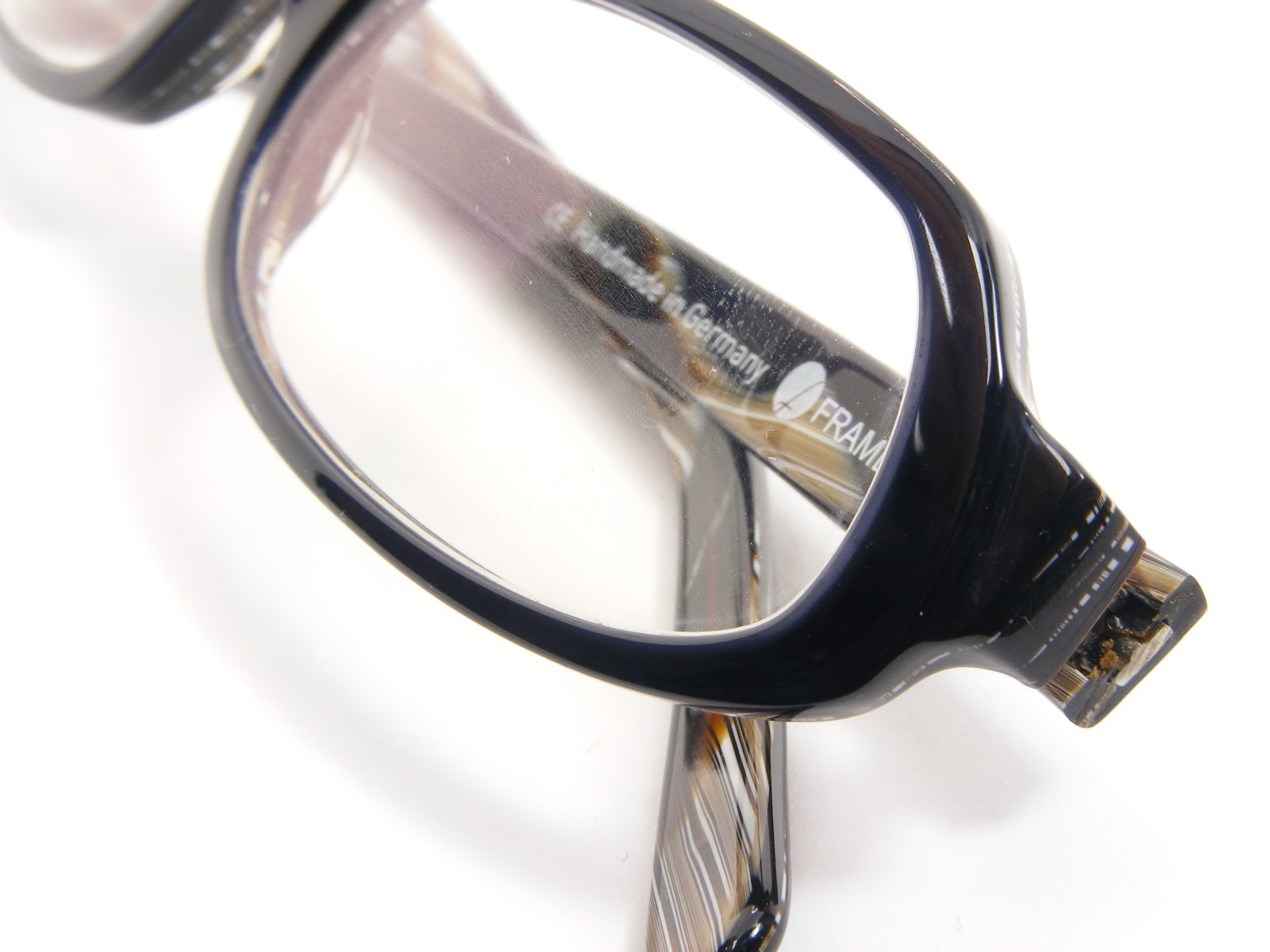 FRAMERS Agnes 110 Very Dark Blue UNIQUE RARE EYEGLASSES FRAME 54-17-135 Germany