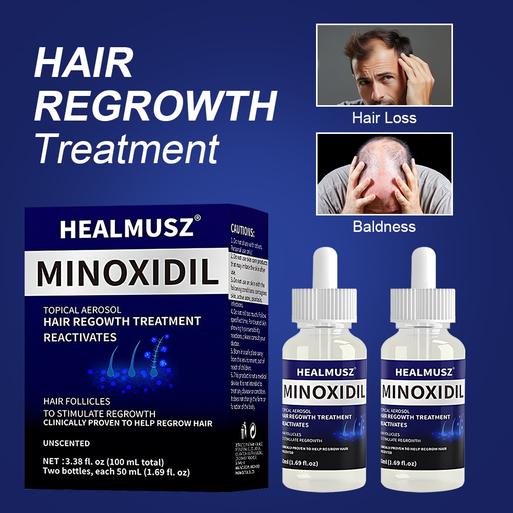 6 Pack Minoxidil 5% Extra Strength Men Hair Regrowth Treatment 6 Month Supply