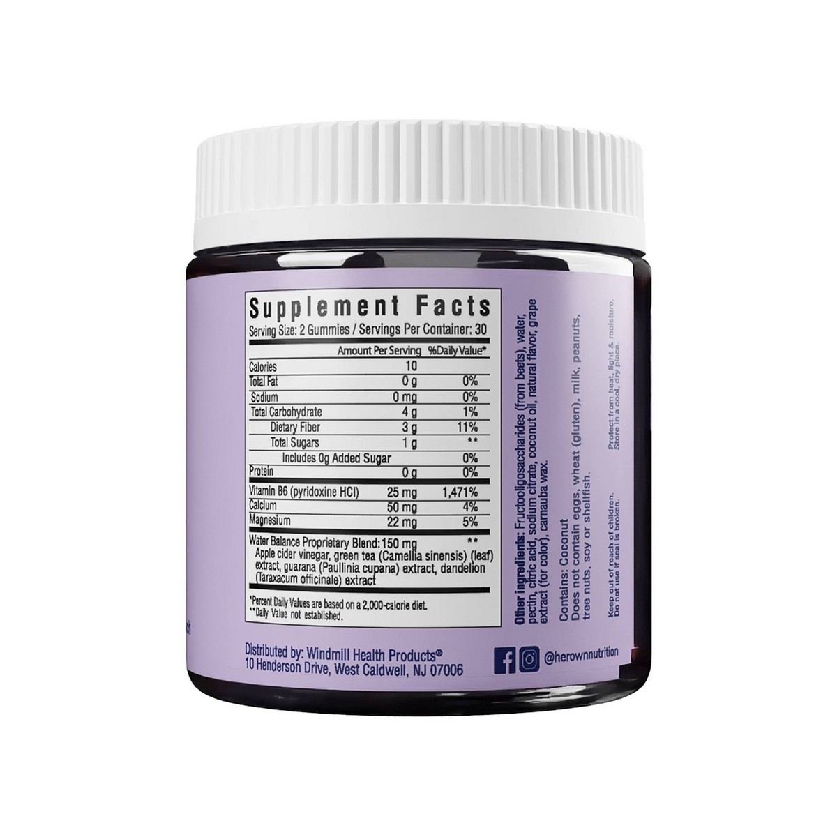 Her Own Debloat Multivitamin Gummies – 60ct