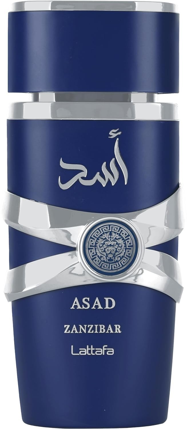 Lattafa Asad Zanzibar Eau de Parfum Spray for Men 3.4 oz / 100 ml New in Box