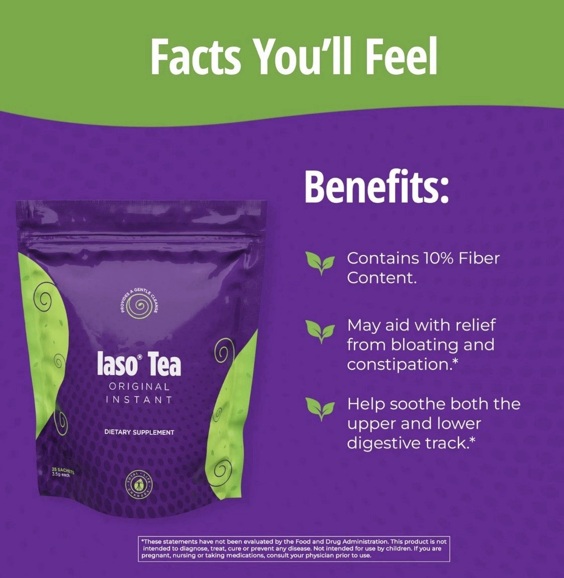 ❤️ LASO Original Instant Tea 25 Sachets 9/26