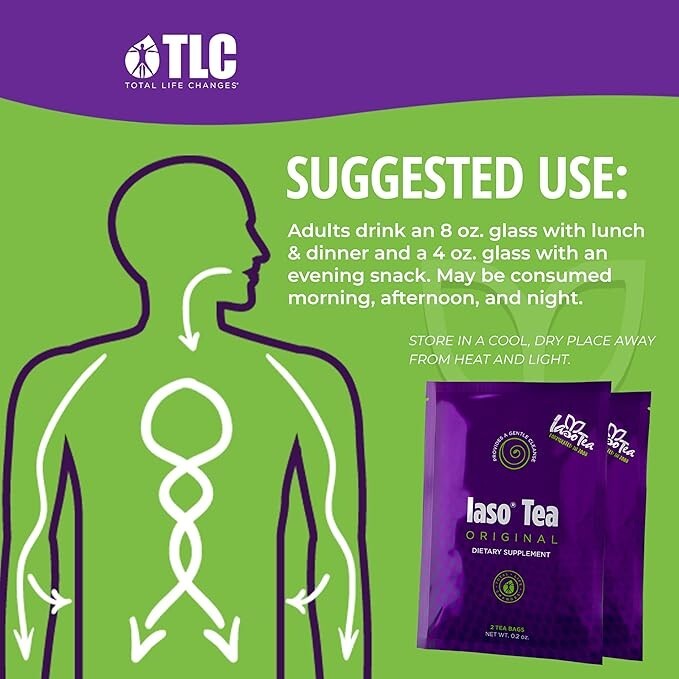 Iaso Tea Detox Brew (1 pack) 1 Week Supply FREE SHIPPING