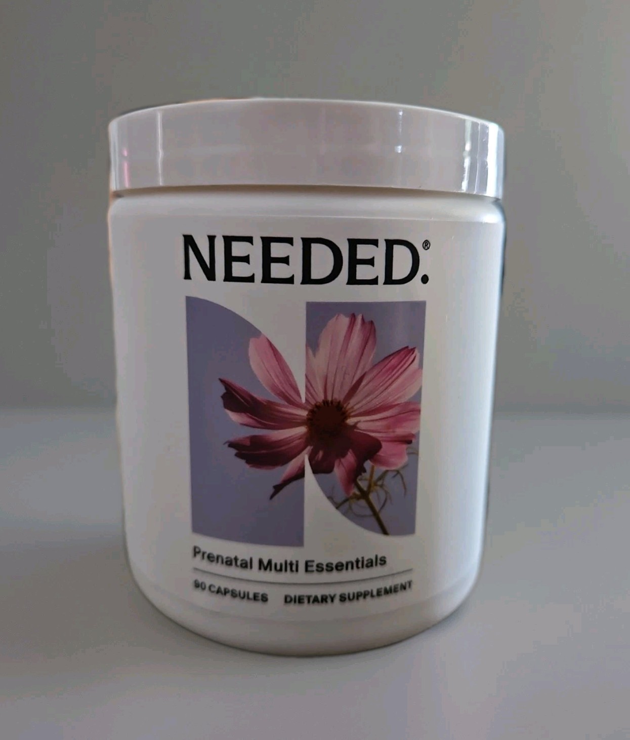 Needed Prenatal Multi Essentials Pregnancy Capsules 30 Day Supply 90 Caps 10/27